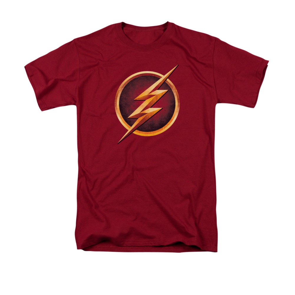 The Flash Chest Logo Red T-Shirt, Red