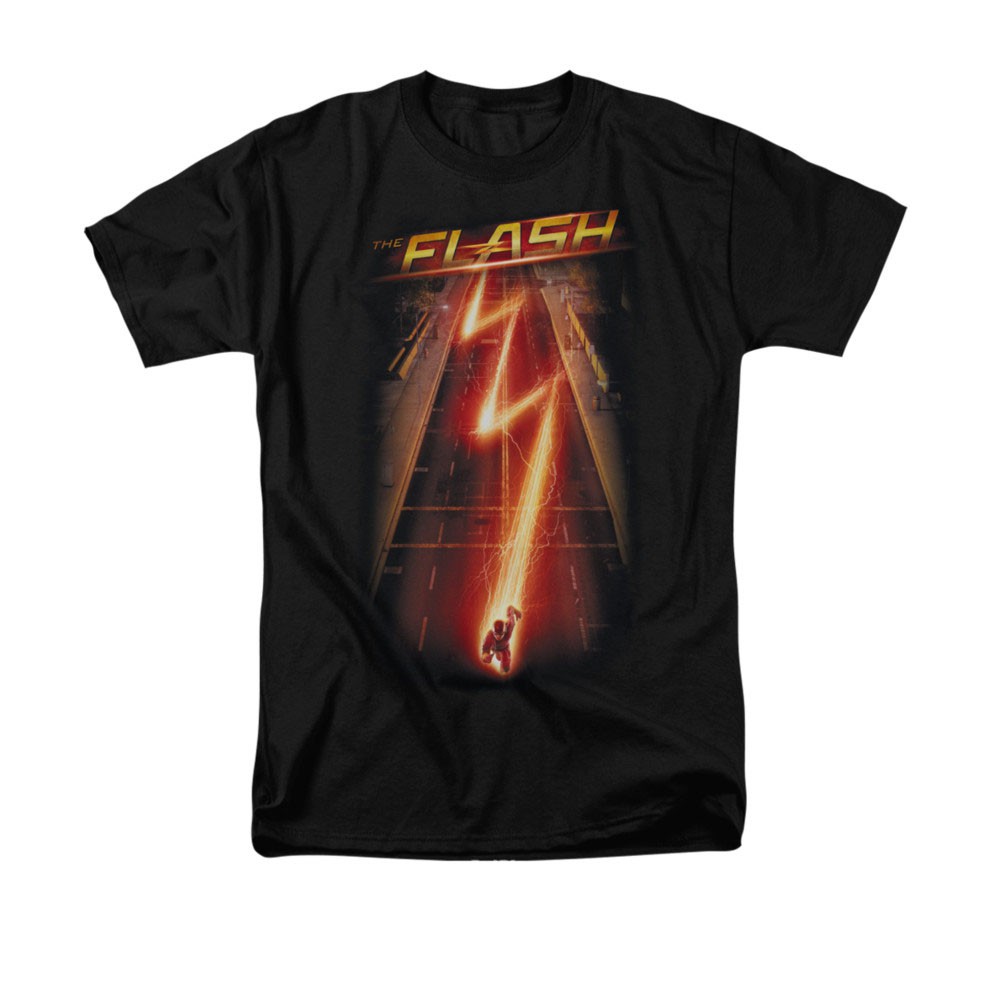 The Flash Ave Black T-Shirt, Black