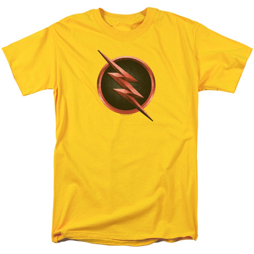 The Flash Reverse Flash Logo Yellow Tshirt, Yellow