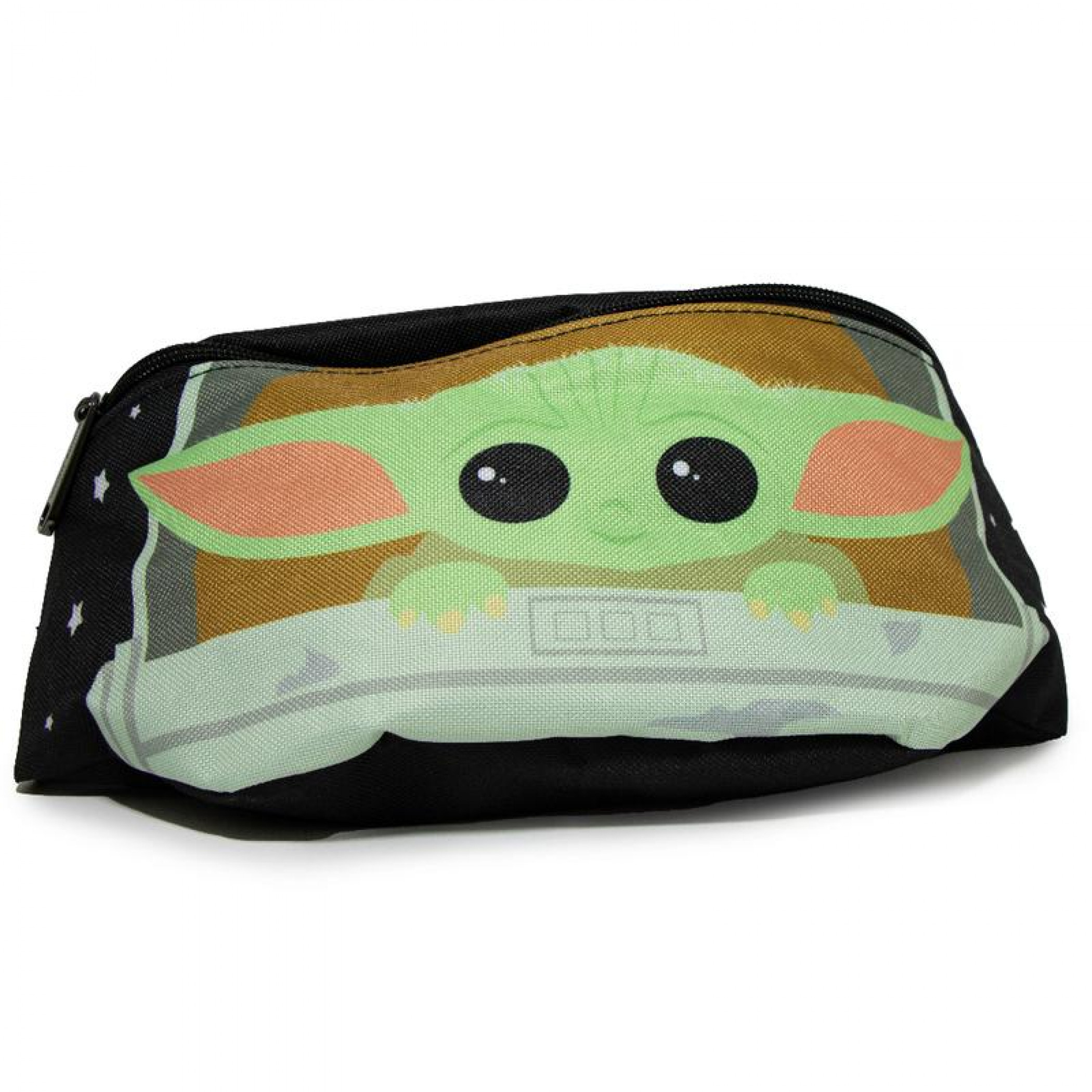 Star Wars The Mandalorian The Child Chibi Carriage Fanny Pack, Black