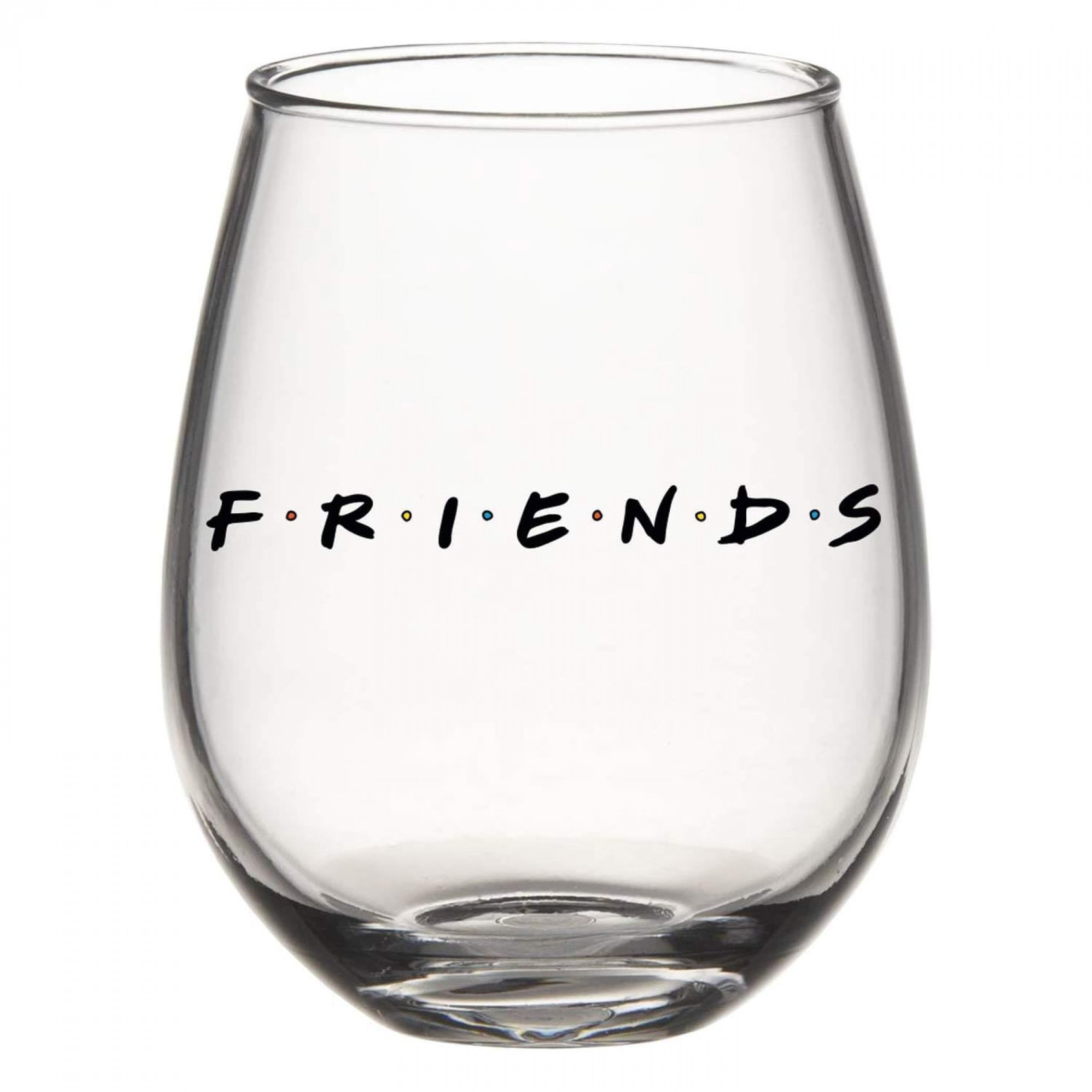 Friends Stemless 20 Oz Wine Glass