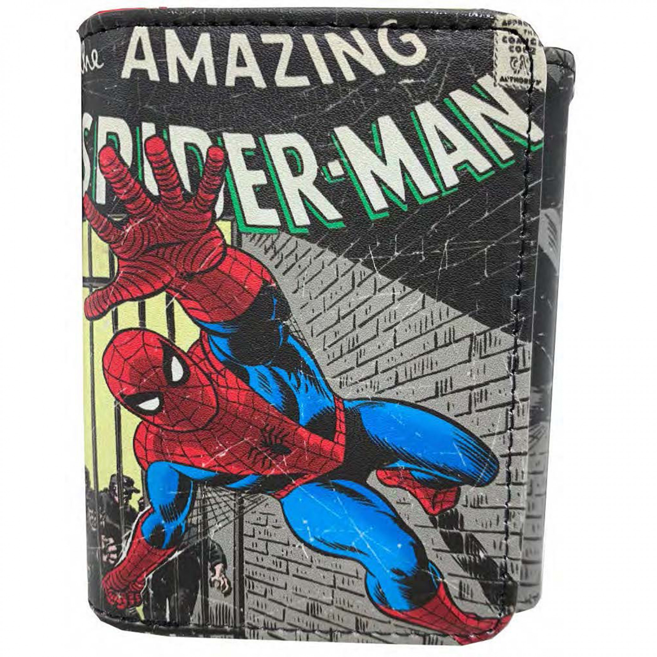 The Amazing Spider-Man #65 Cover Trifold Wallet, Multi-Color
