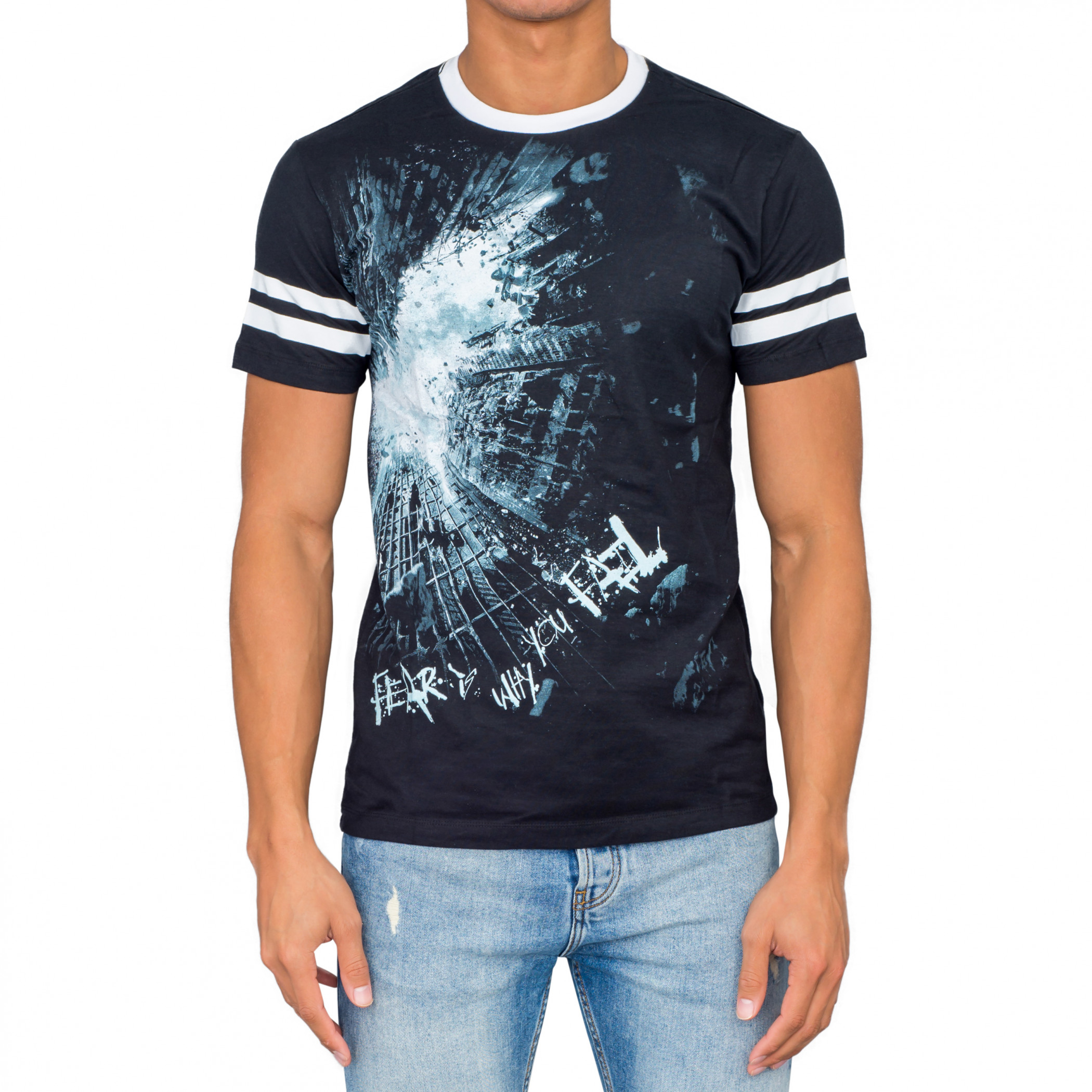 Dark Knight Rises Athletic T-Shirt, Black