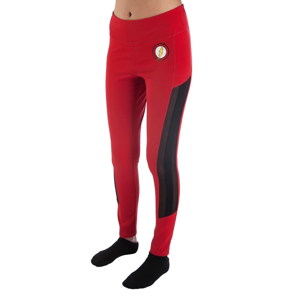 The Flash Active Workout Red Leggings, Red