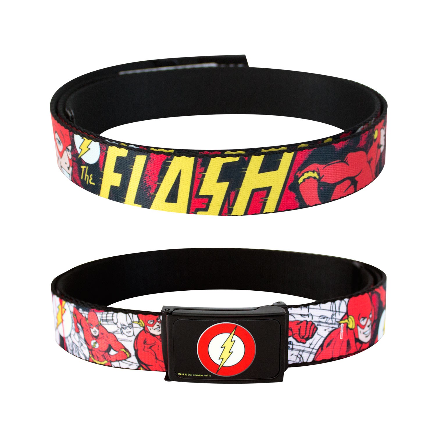 The Flash Comic Web Belt, Red