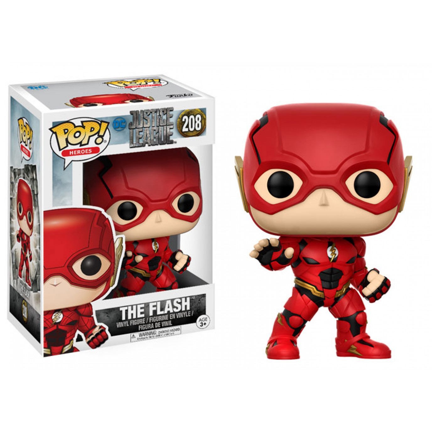 Justice League The Flash Funko Pop Vinyl Figure, Red