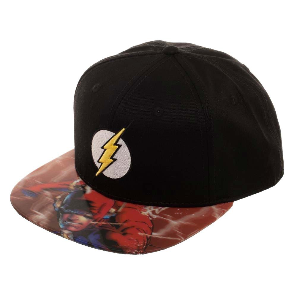 The Flash Lenticular Bill Moving Image Hat, Black