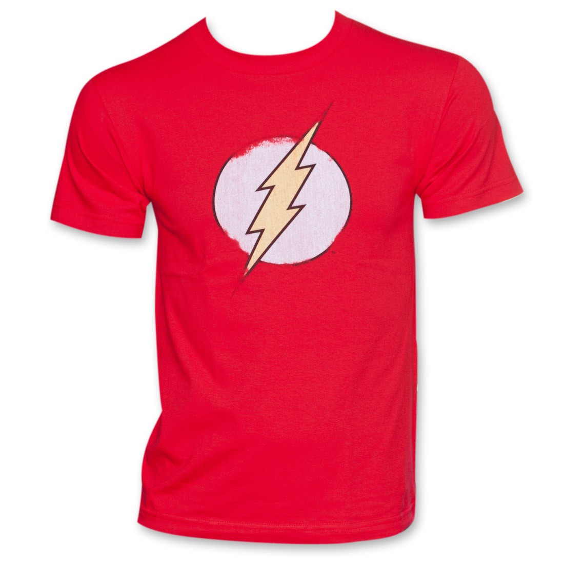 Flash Logo T-Shirt - Red, Red