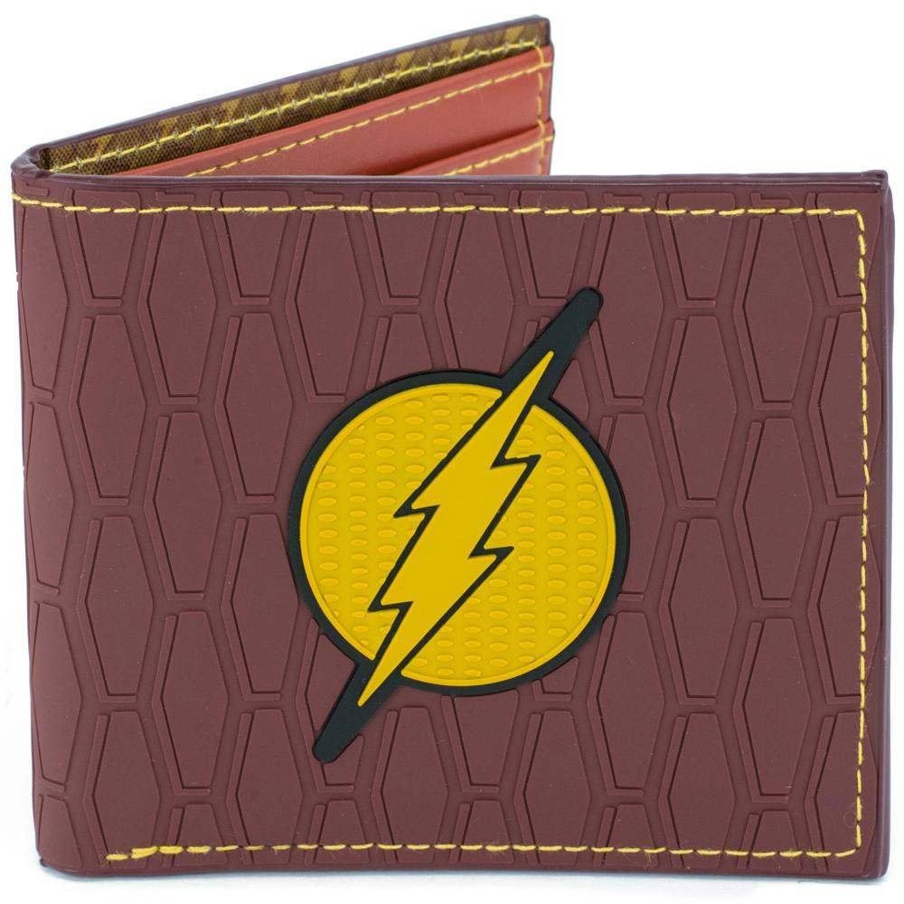 The Flash Logo Red Bifold Wallet, Red