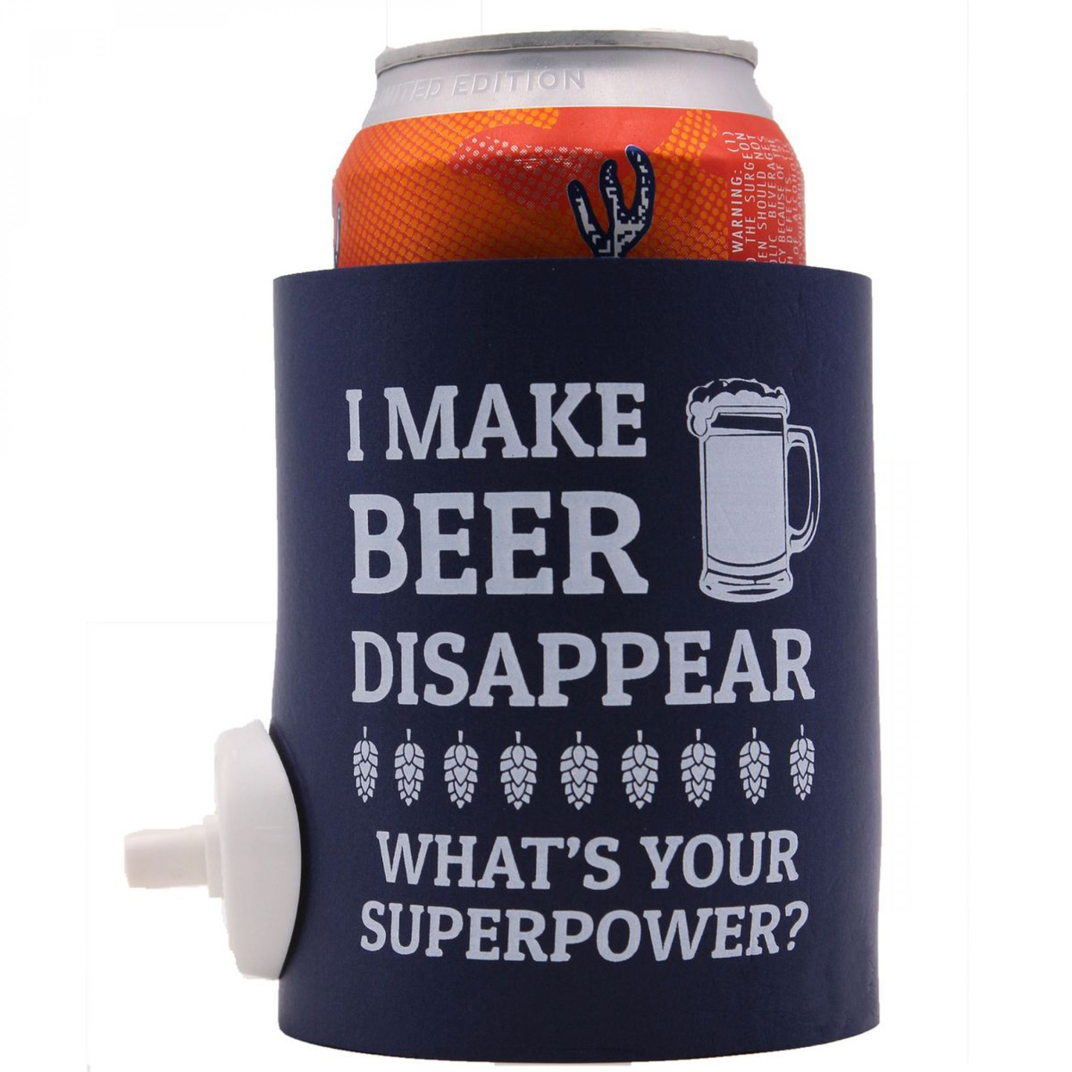 Party Starter Can Cooler with Beer Shotgun