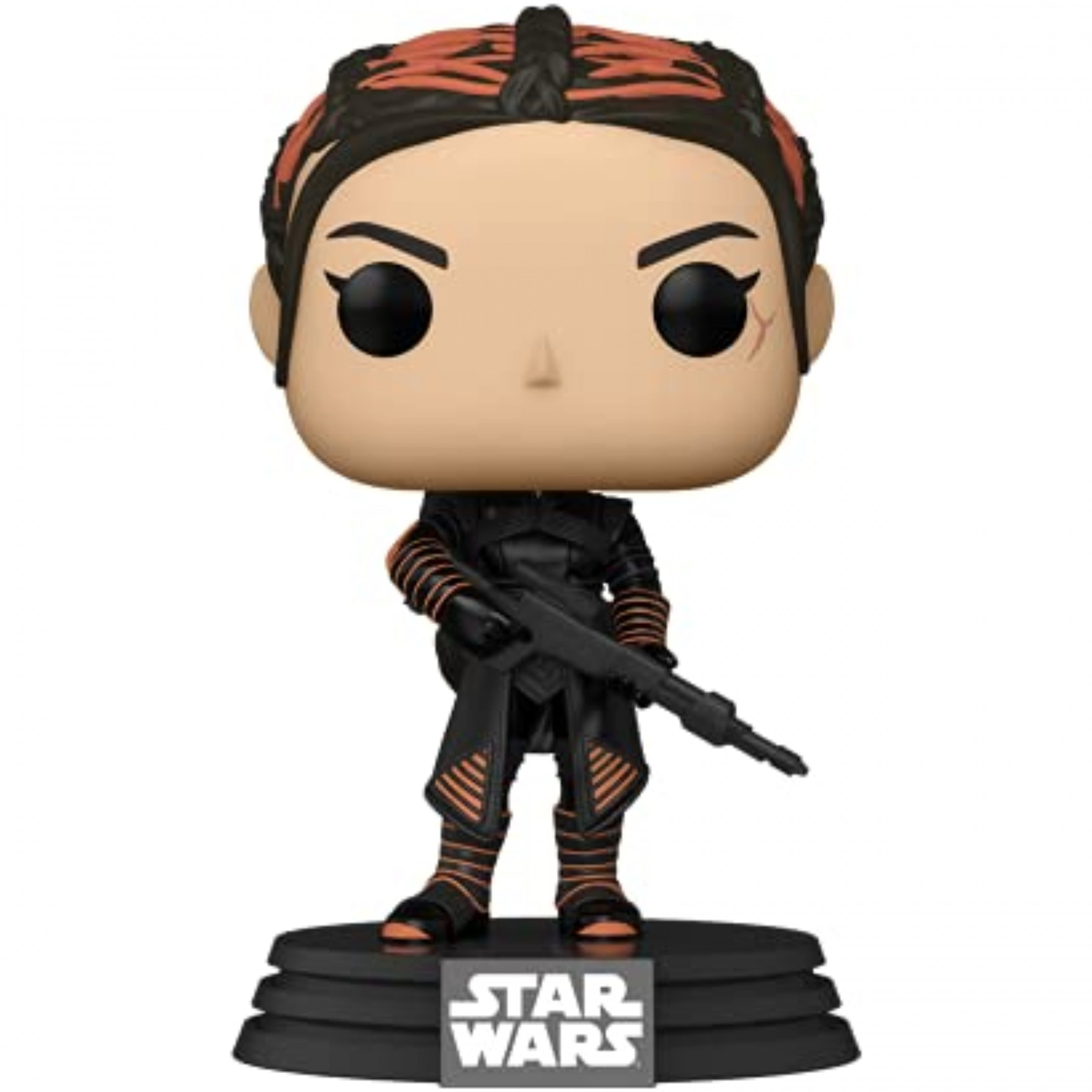 Star Wars The Mandalorian Fennec Shand Funko Pop Vinyl Figure, Multi-Color