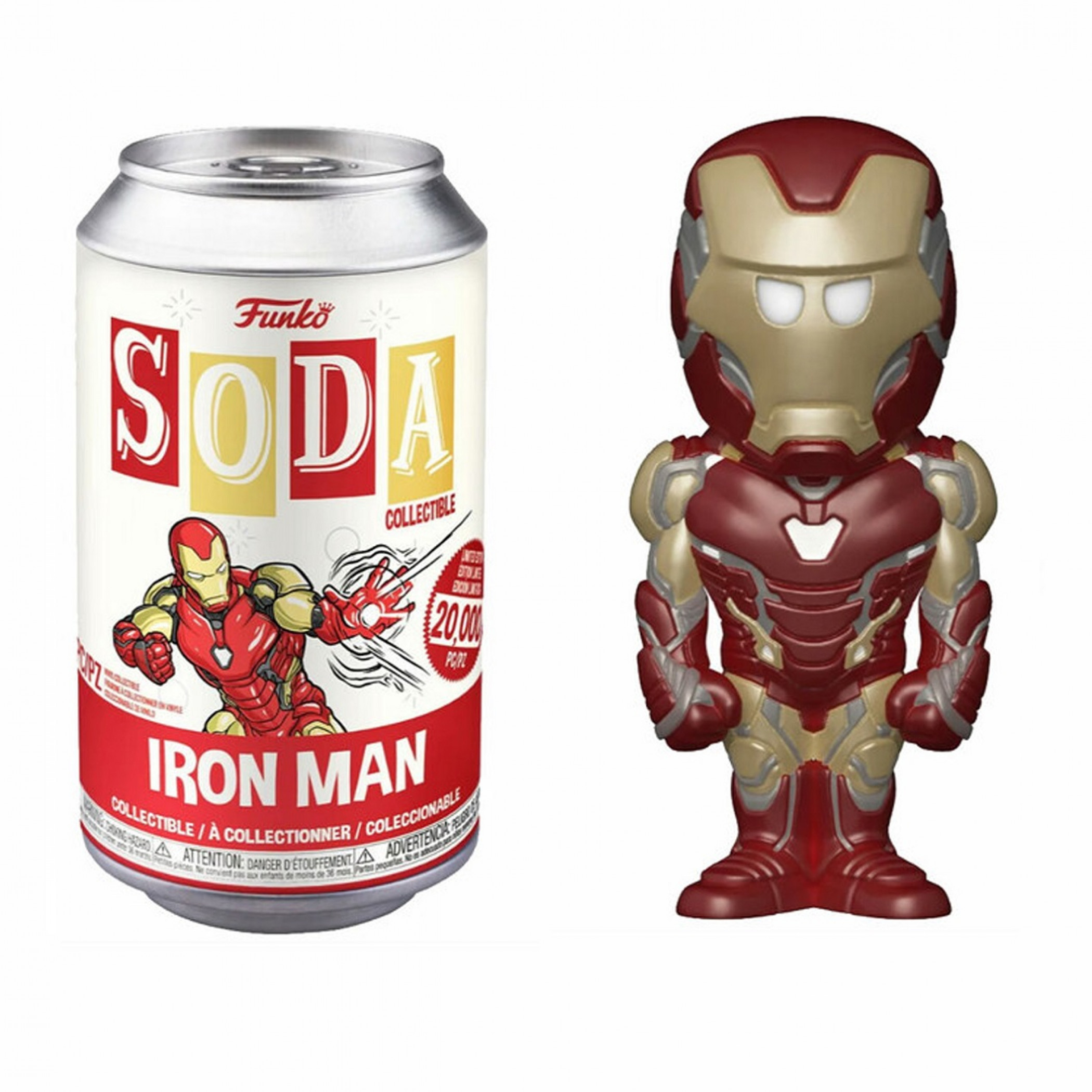 Marvel Avengers Endgame Iron Man SODA Vinyl, Multi-Color