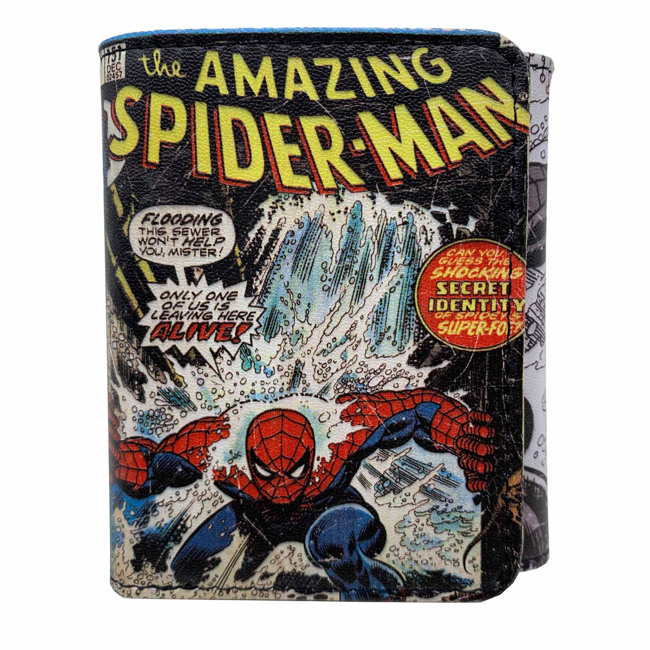 Spider-Man #151 Comic Cover Trifold Wallet, Multi-Color