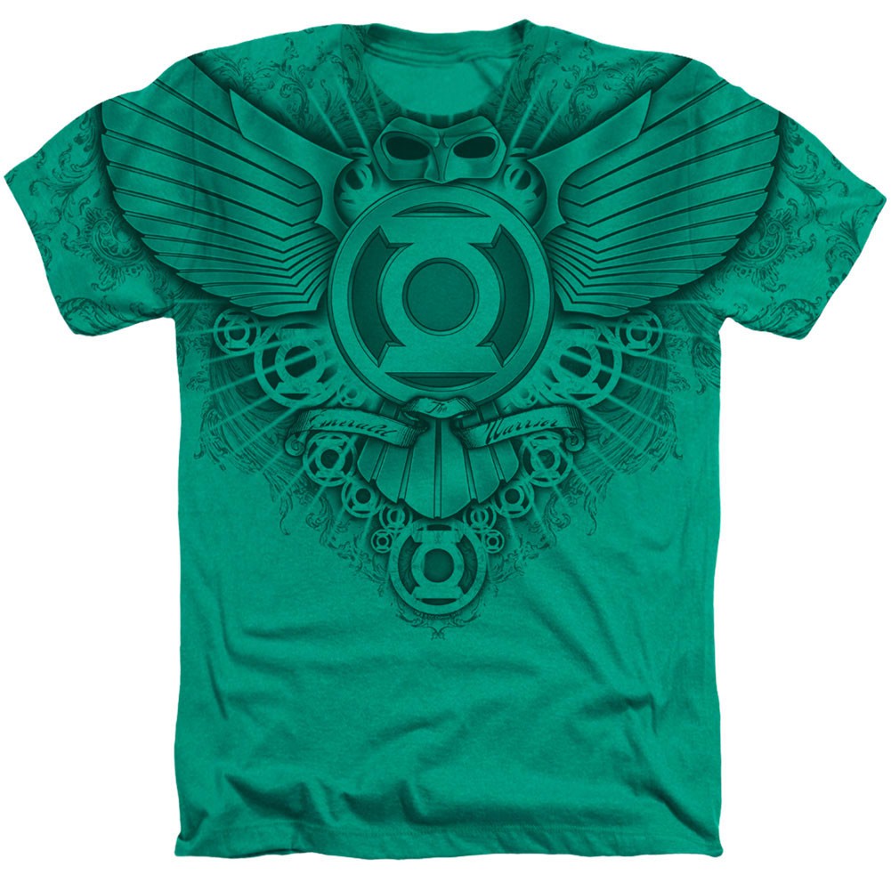 Green Lantern Sublimated Logo T-Shirt, Green
