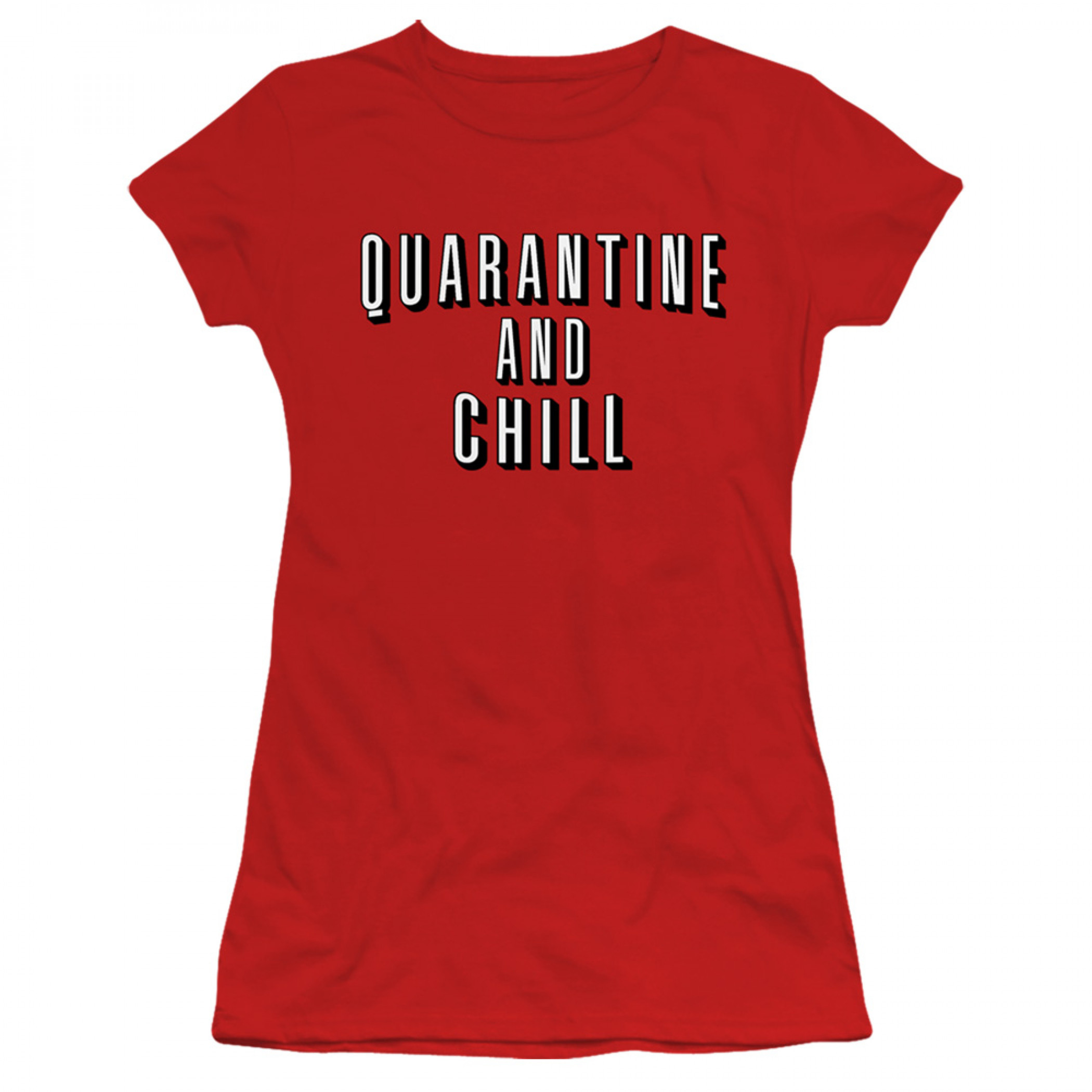 Quarantine and Chill Social Distancing Women's T-Shirt