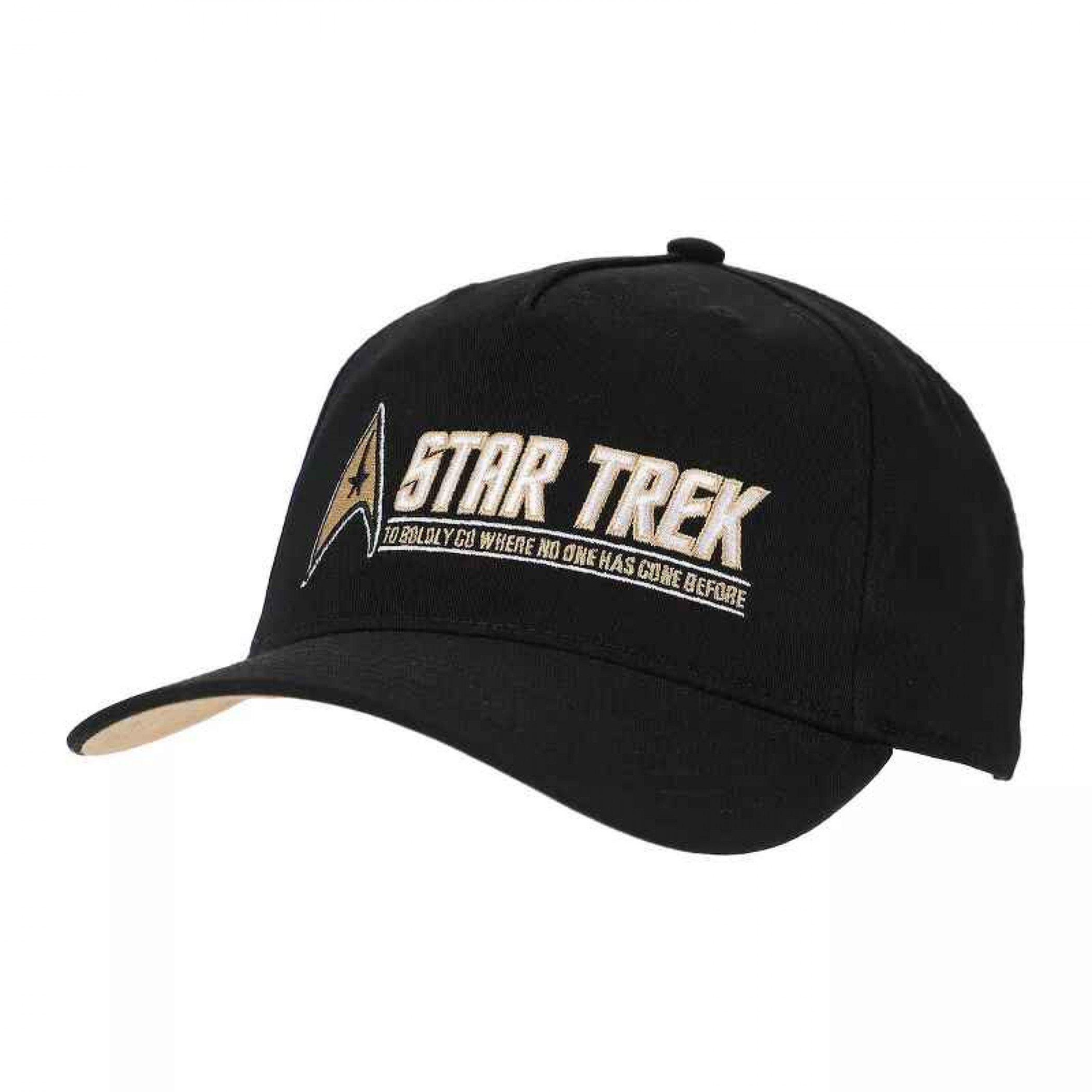 Star Trek To Boldy Go Where No One Has Gone Before Snapback Hat, Black