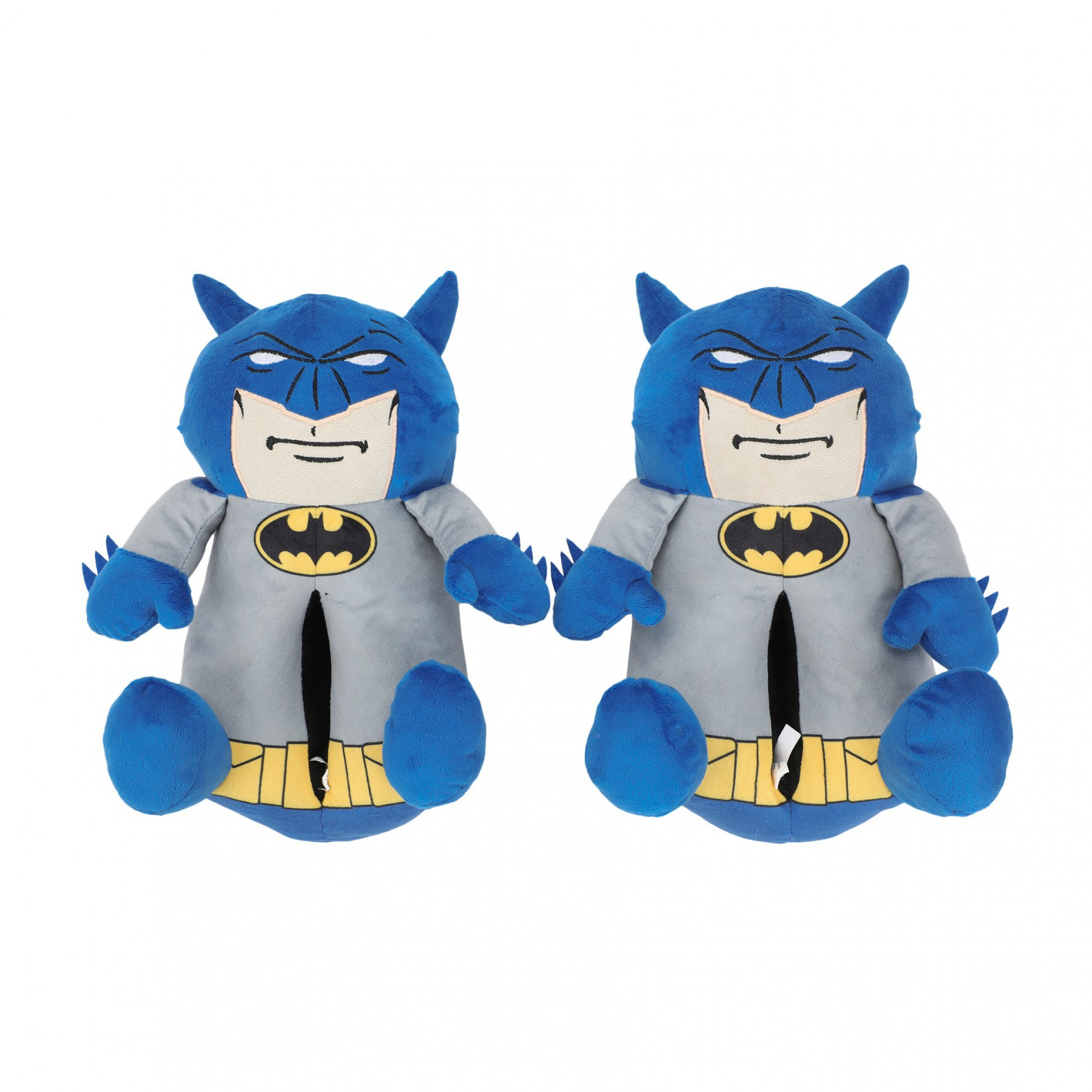 Batman 3D Character Plush Slippers, Multi-Color