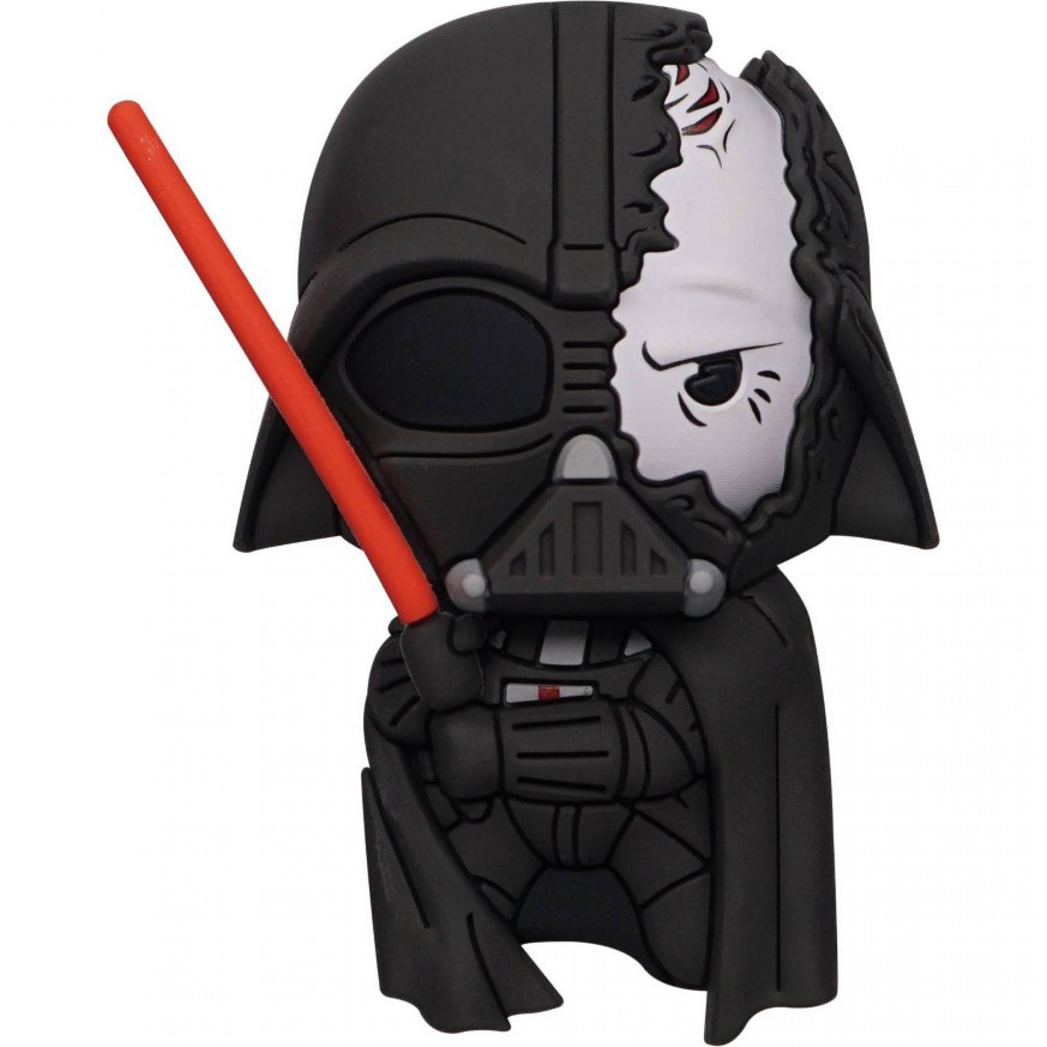 Star Wars Darth Vader Broken Helmet 3D Foam Magnet, Black