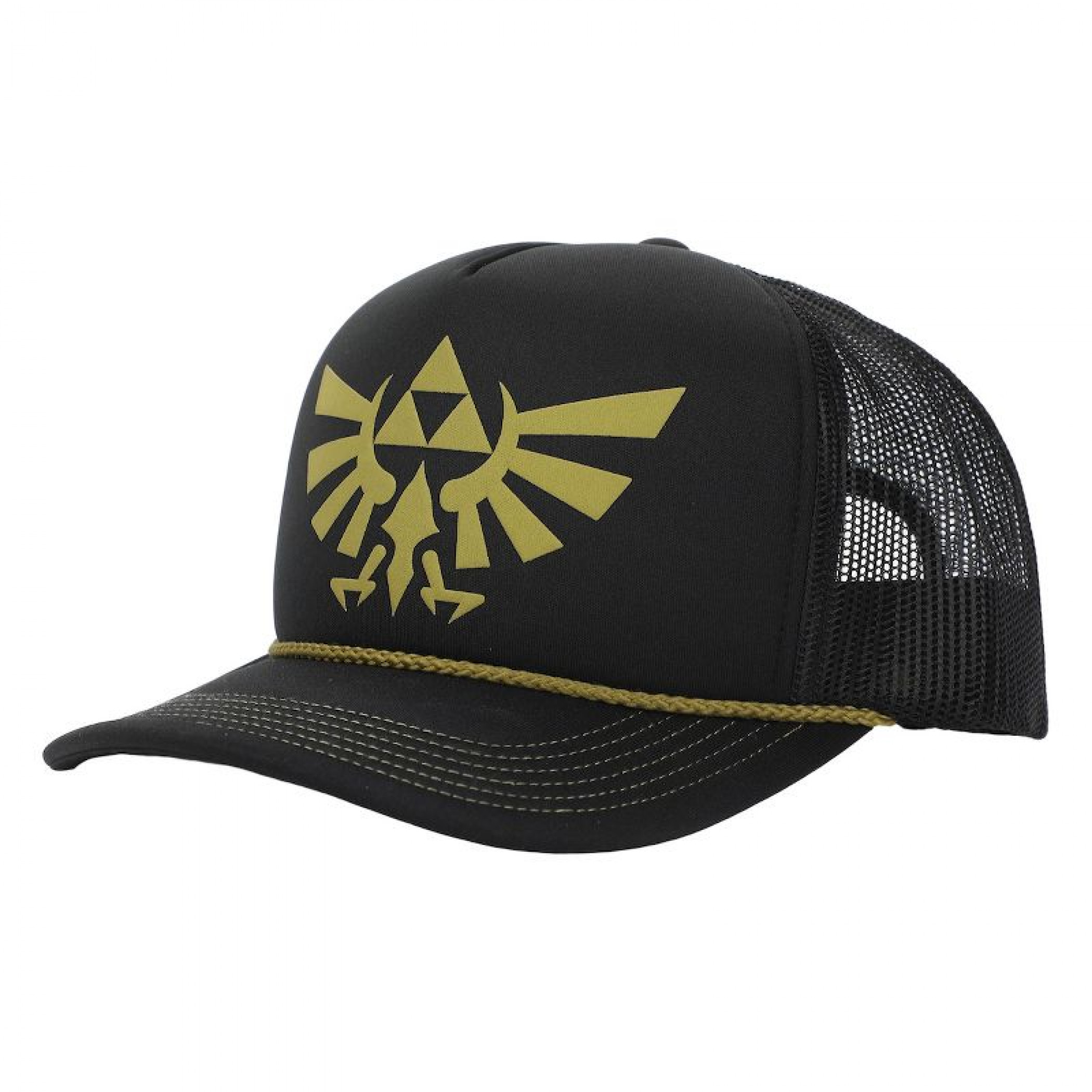 The Legend of Zelda Hyrule Crest Rope Trucker Hat, Multi-Color