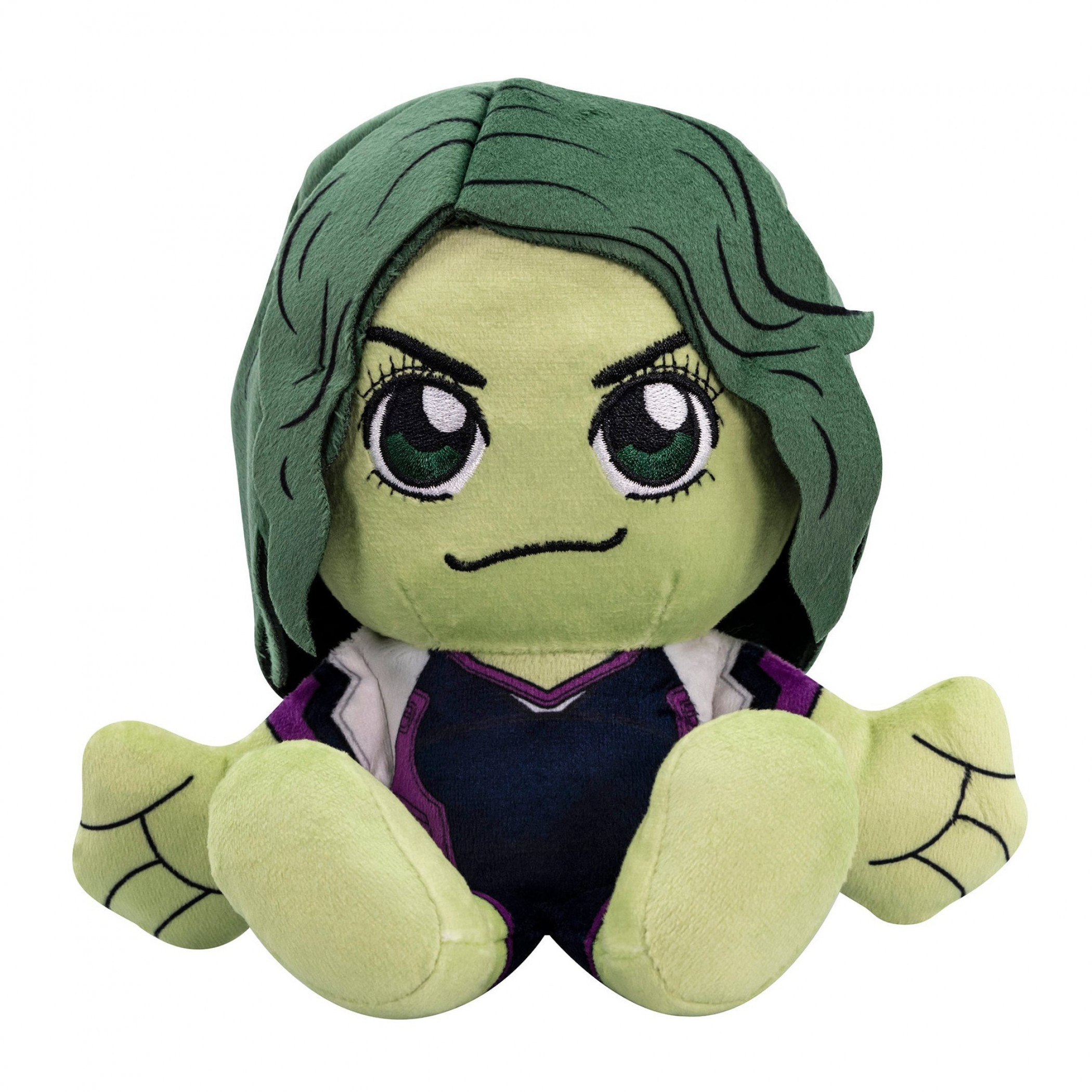 She-Hulk 8' Kuricha Sitting Plush Doll, Green