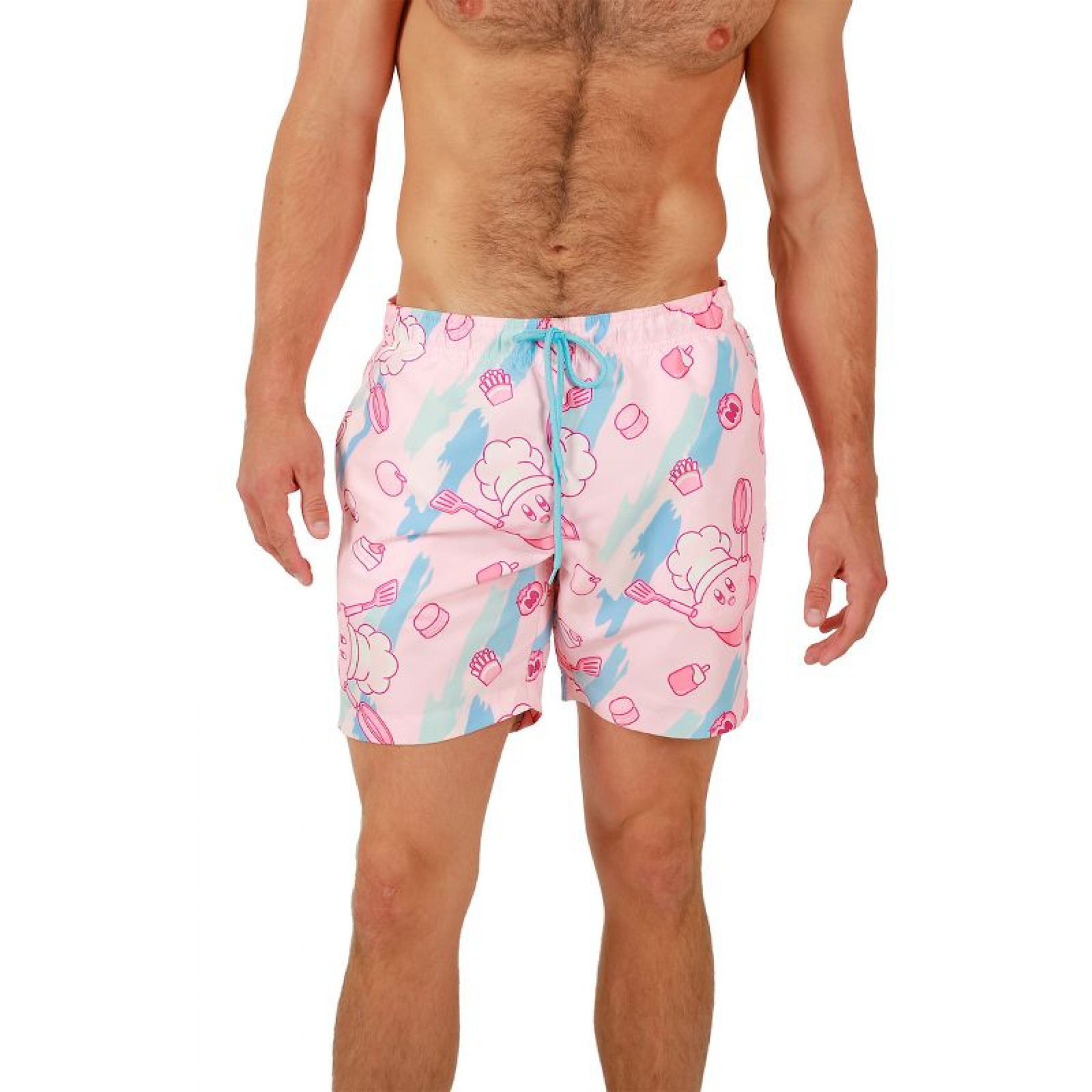 Kirby Chef Boardshorts, Pink