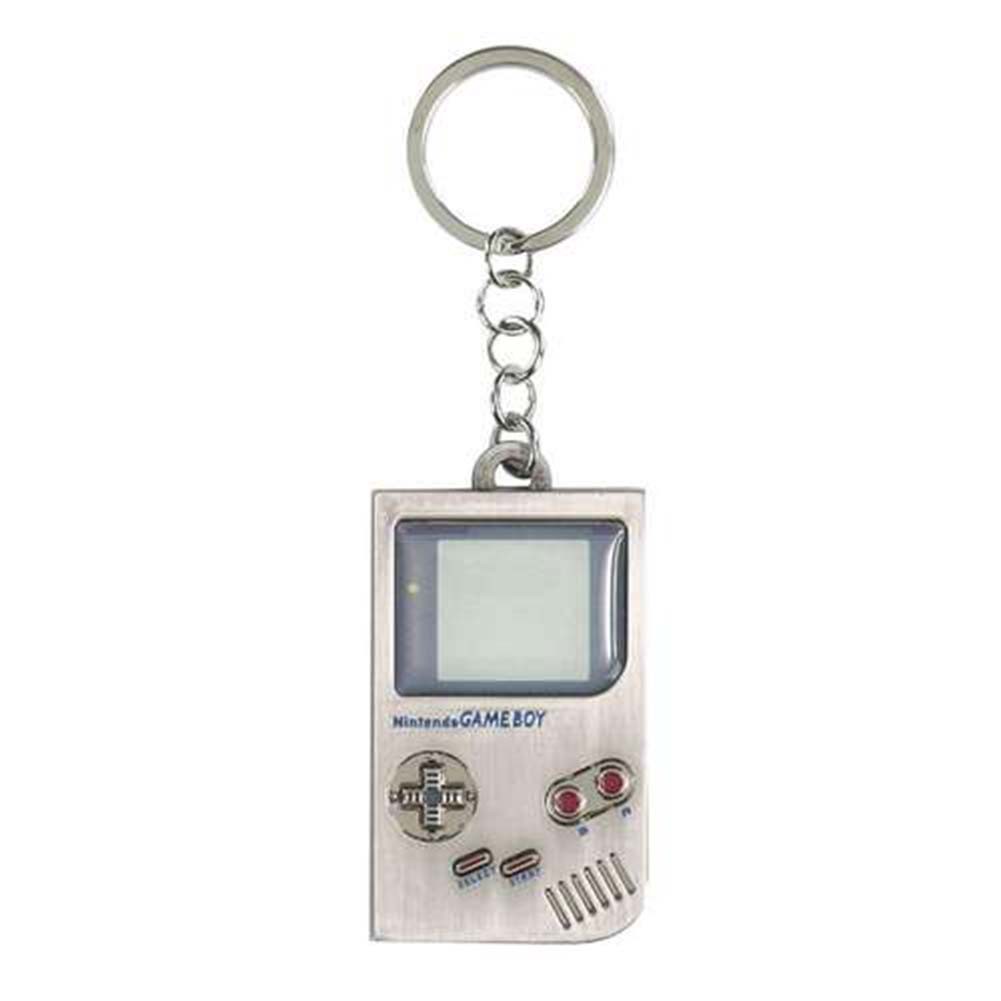 Nintendo Gameboy Keychain, Silver