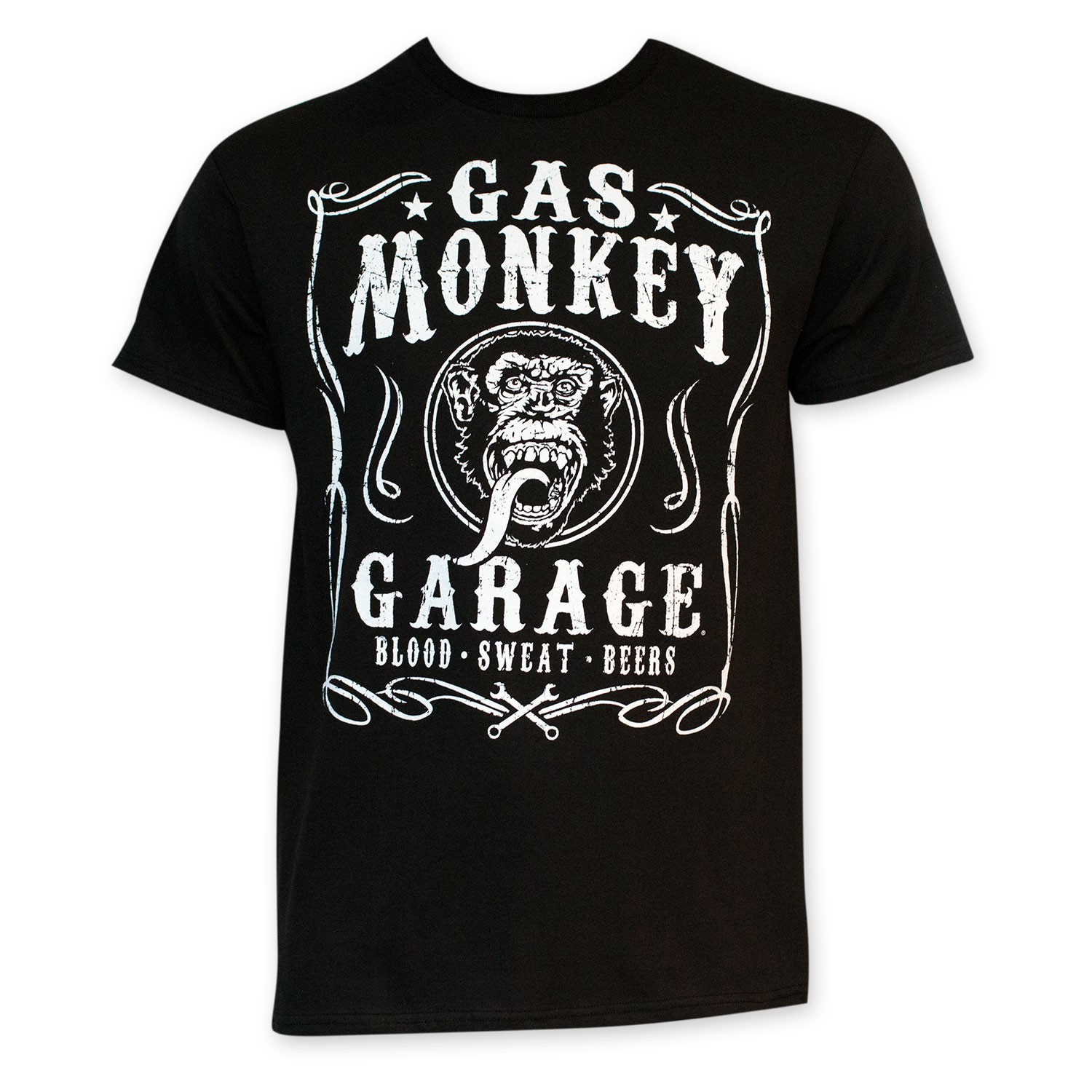 Gas Monkey Blood Sweat Beers T Shirt