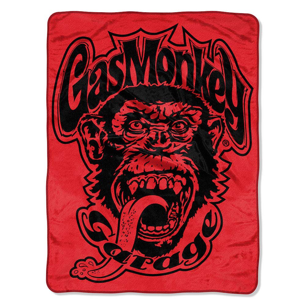 Gas Monkey Super Plush Throw Blanket