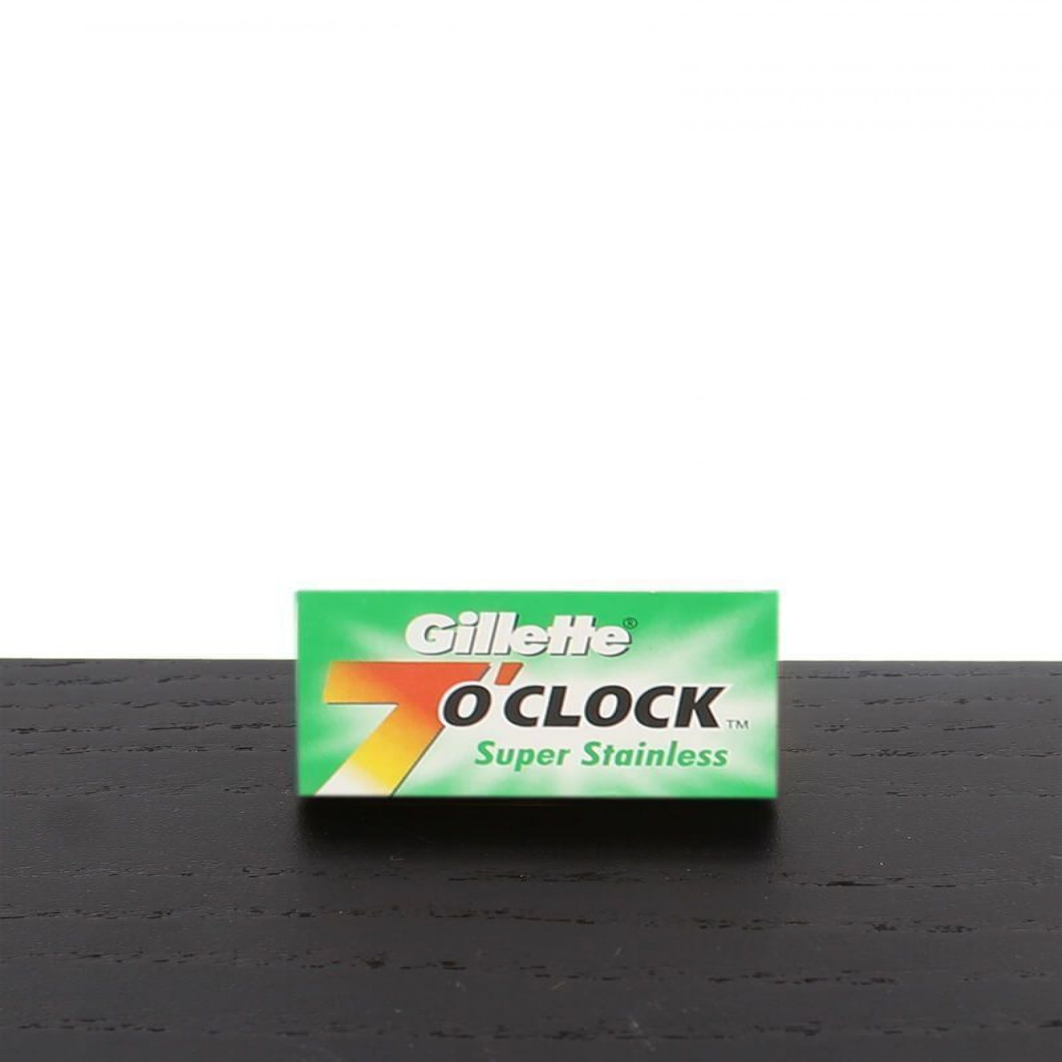 Gillette 7 O'Clock Super Stainless Double Edge Razor Blades, Green