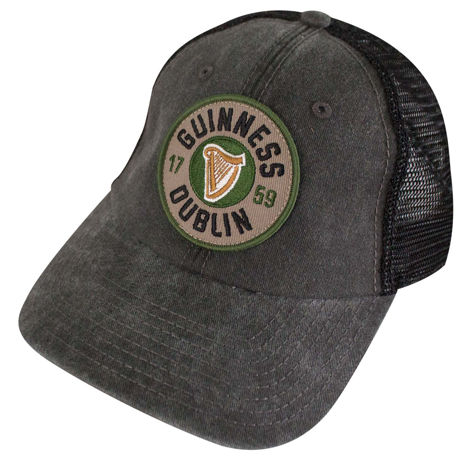 Guinness Dublin Logo Mesh Trucker Hat