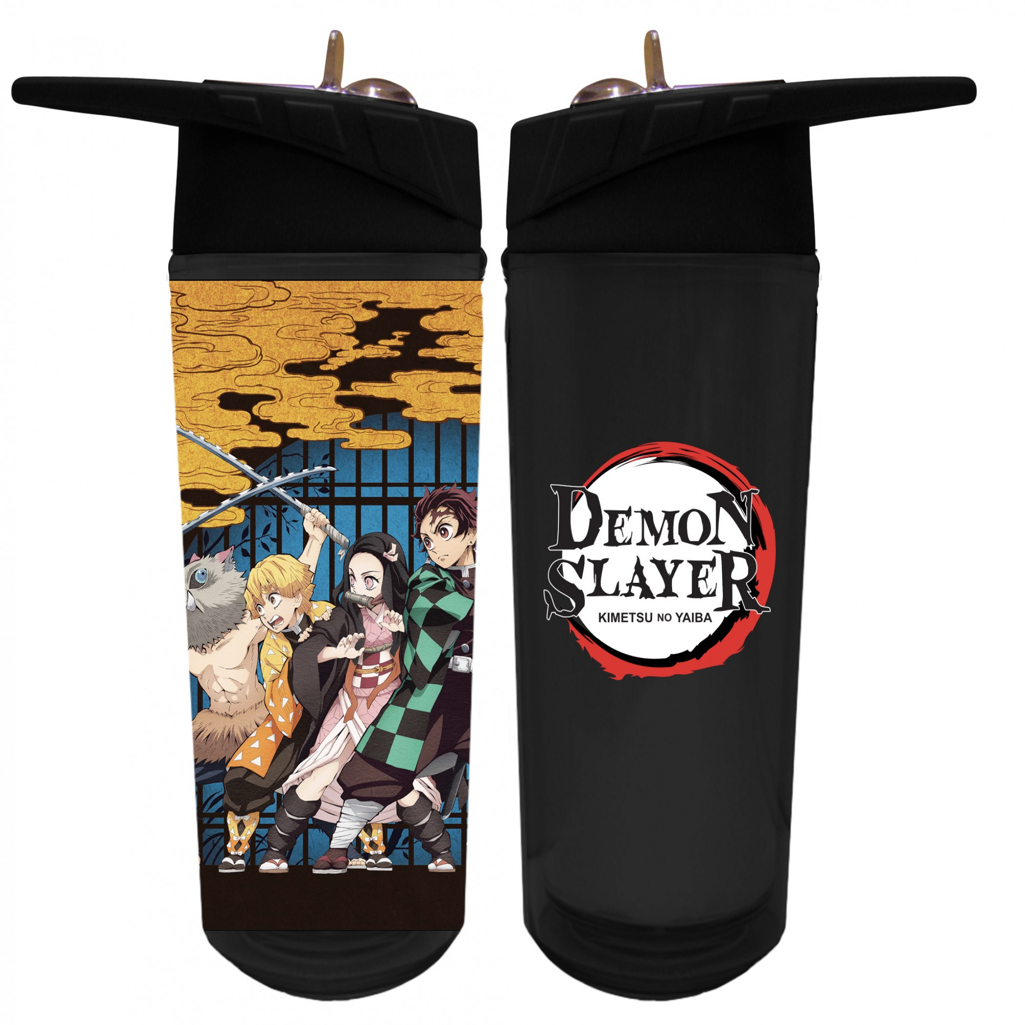The Demon Slayer Water Bottle, Black