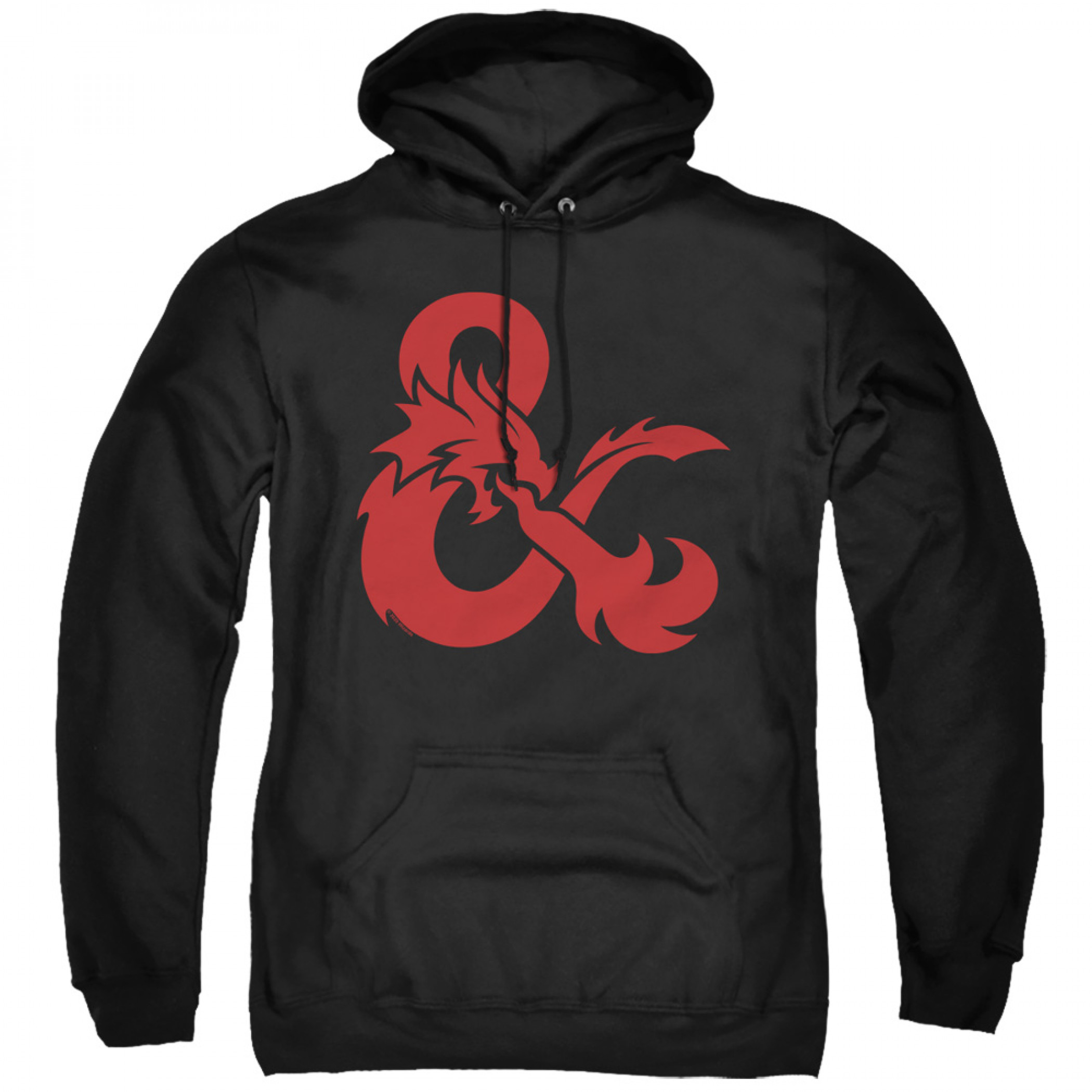 Dungeons & Dragons Classic Logo Hoodie, Black