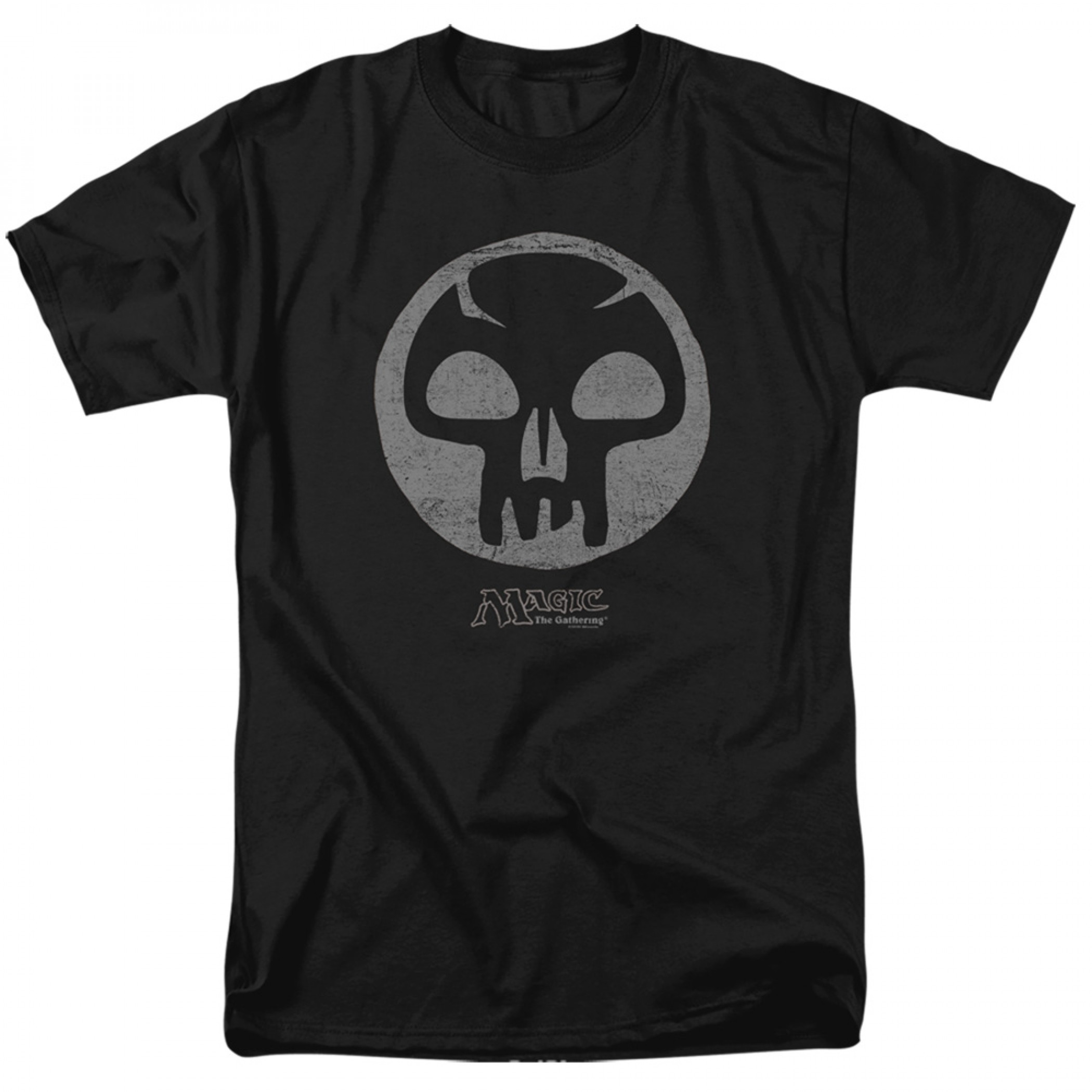 Magic the Gathering Black Mana T-Shirt, Black