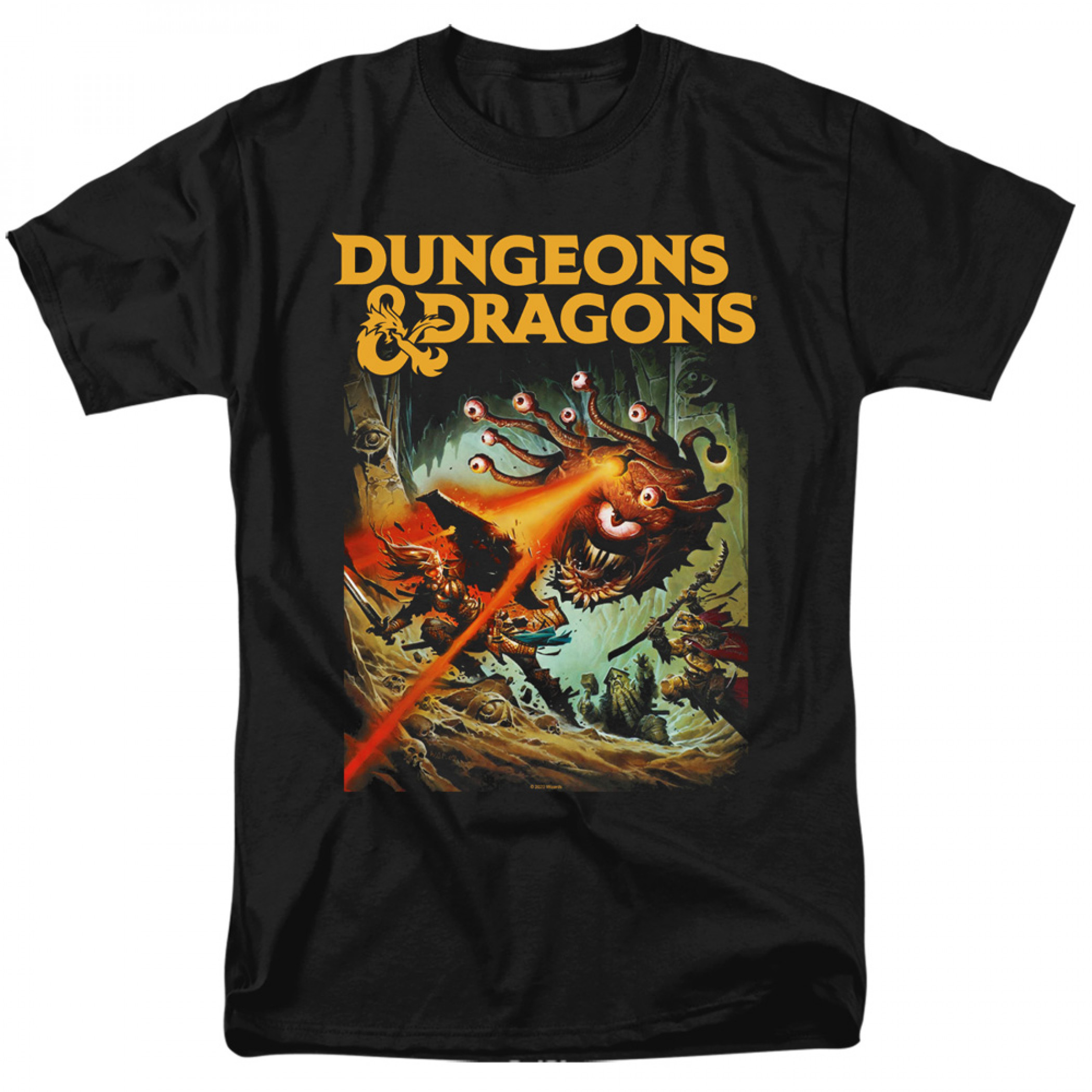 Dungeons & Dragons Beholder Strike T-Shirt, Black