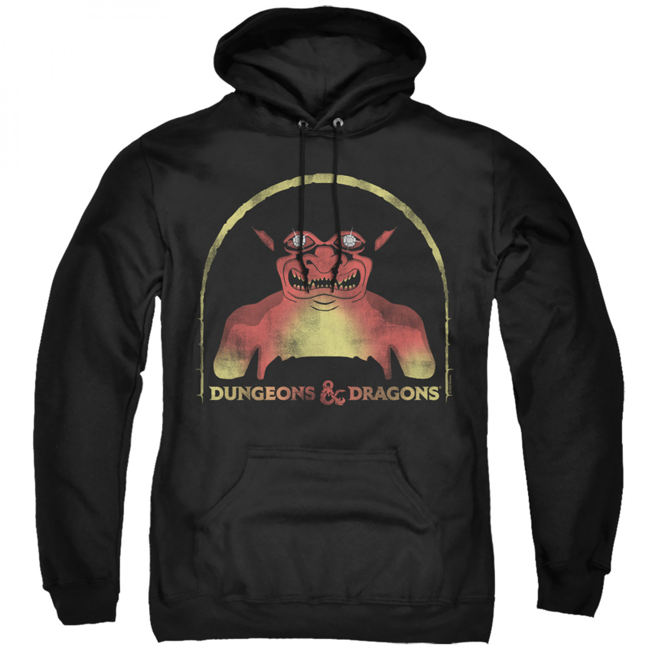 Dungeons & Dragons Old School Hoodie, Black