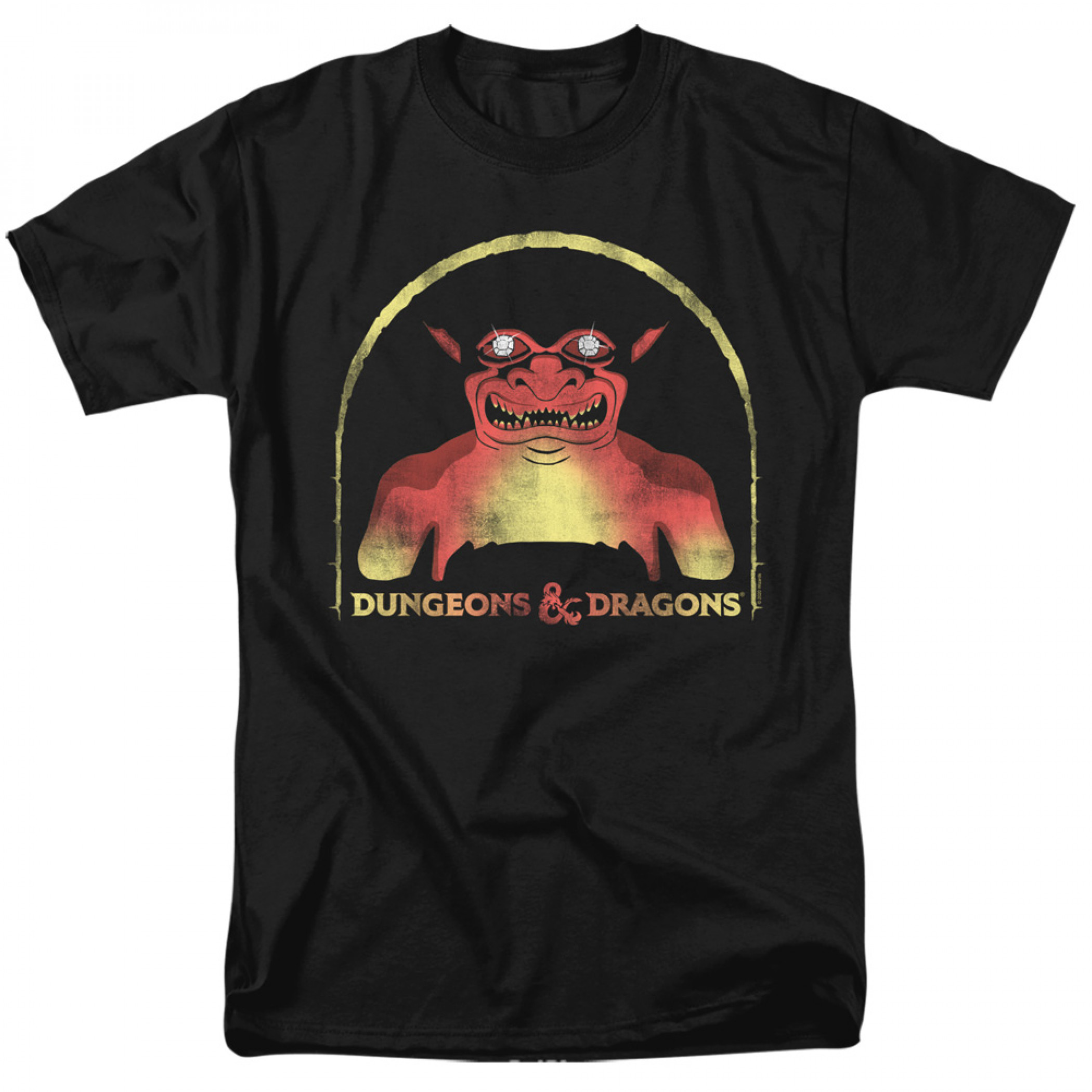 Dungeons & Dragons Old School T-Shirt, Black