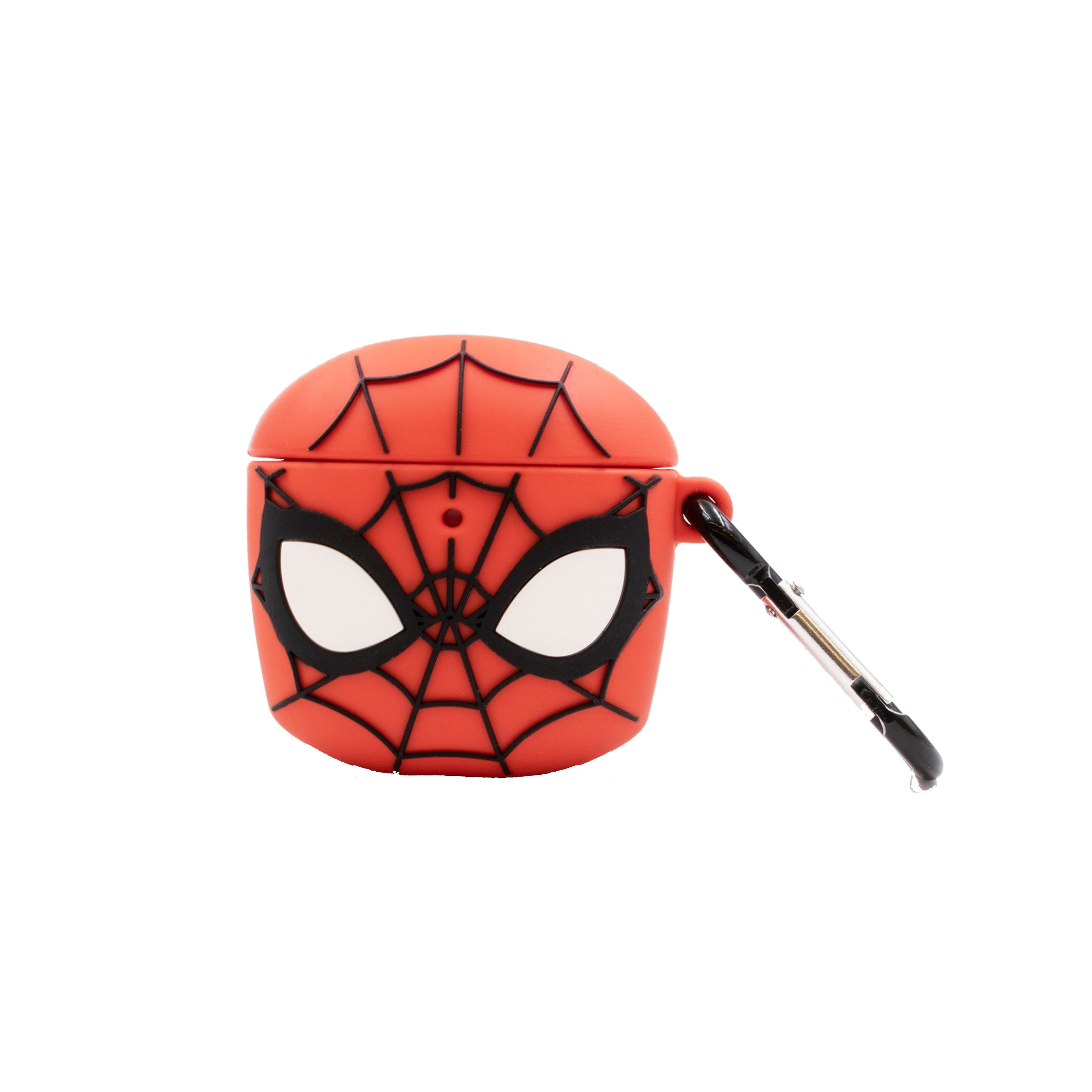 Spider-Man Molded Head AirPod Cover Case, Red