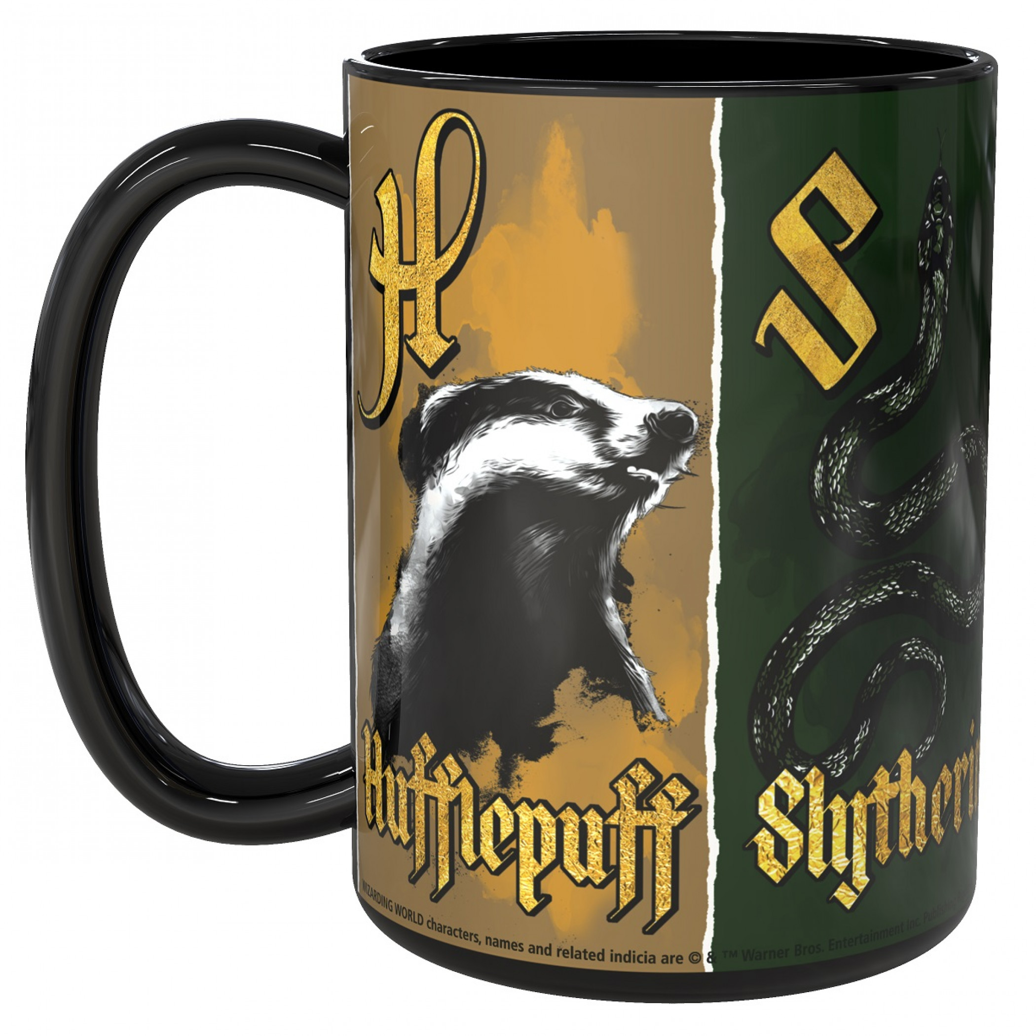 Harry Potter House Crests Ceramic Mug, Multi-Color