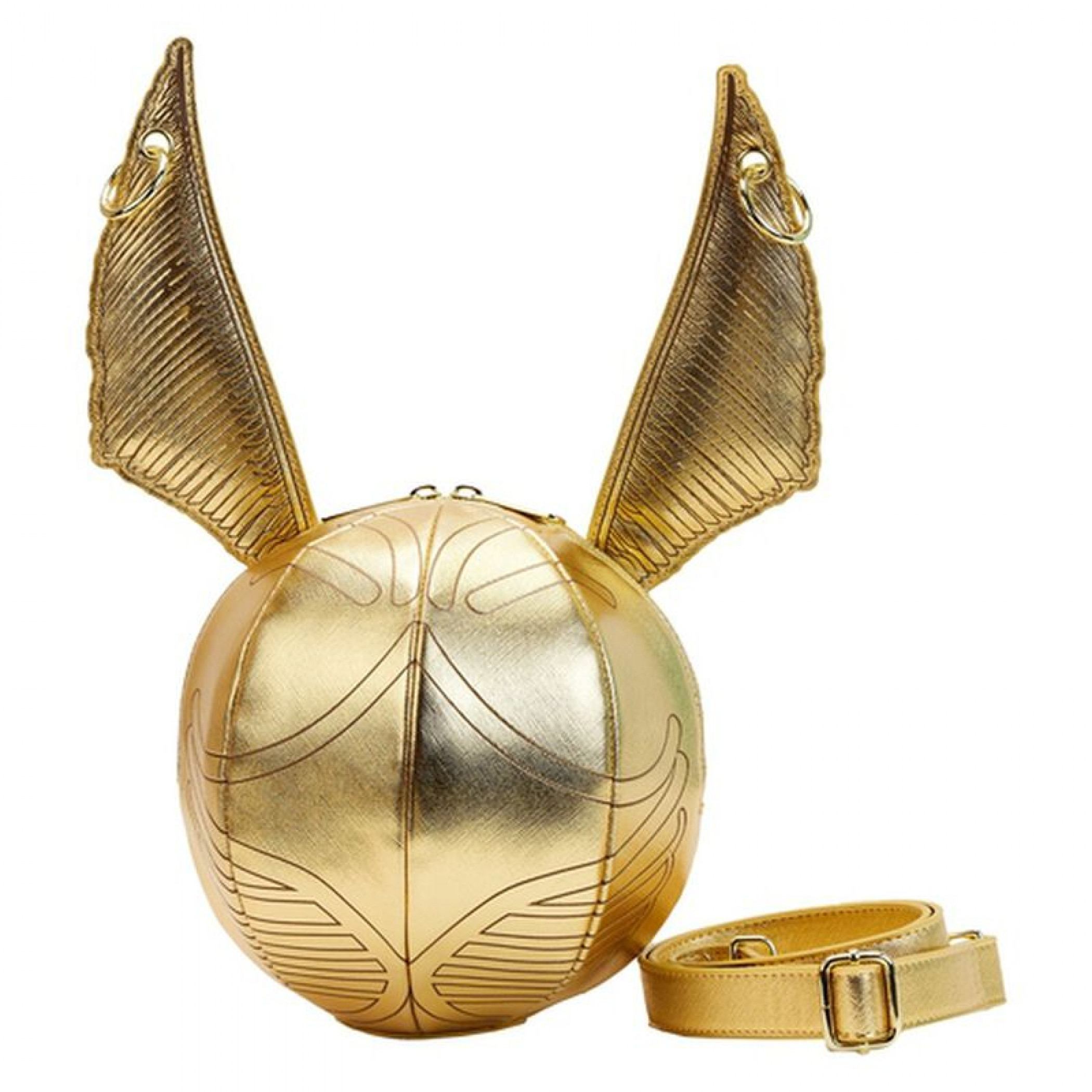 Harry Potter Golden Snitch Crossbody Bag by Loungefly, Gold