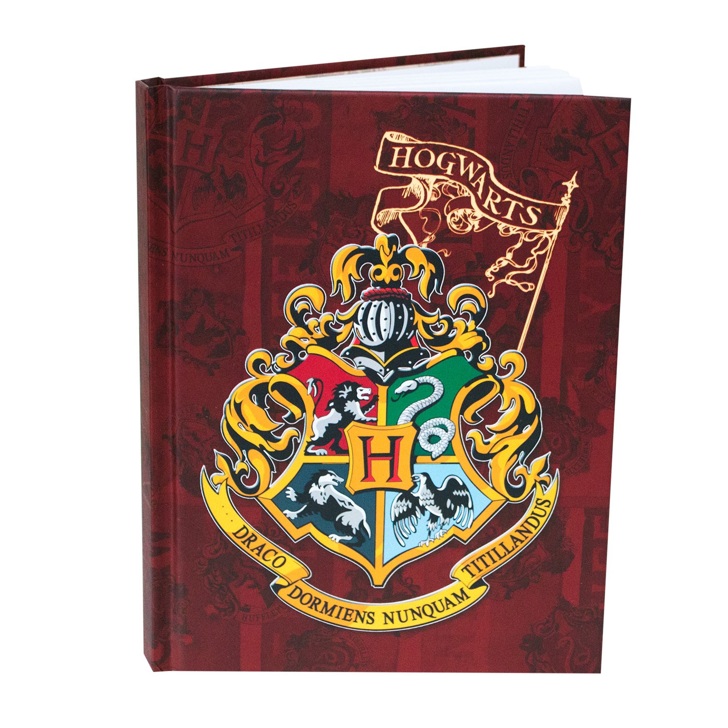 Harry Potter Hogwarts Hard Cover Journal, Red