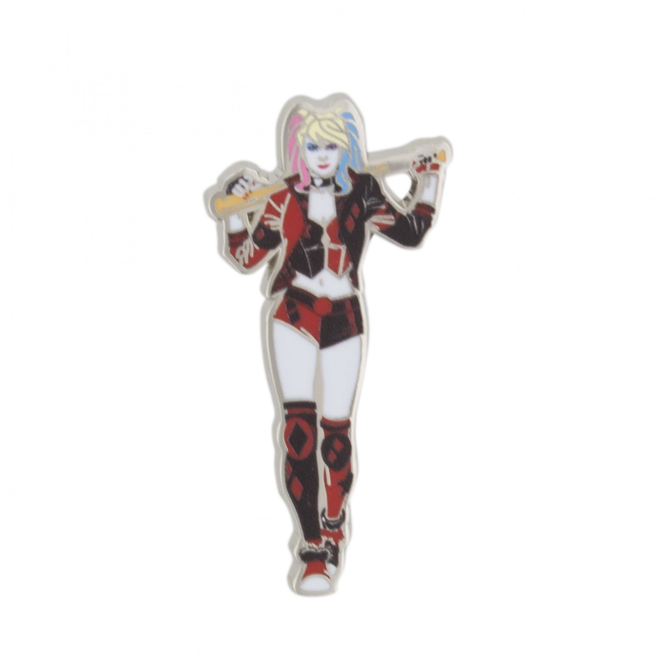 Harley Quinn Suicide Squad Enamel Pin, Pink