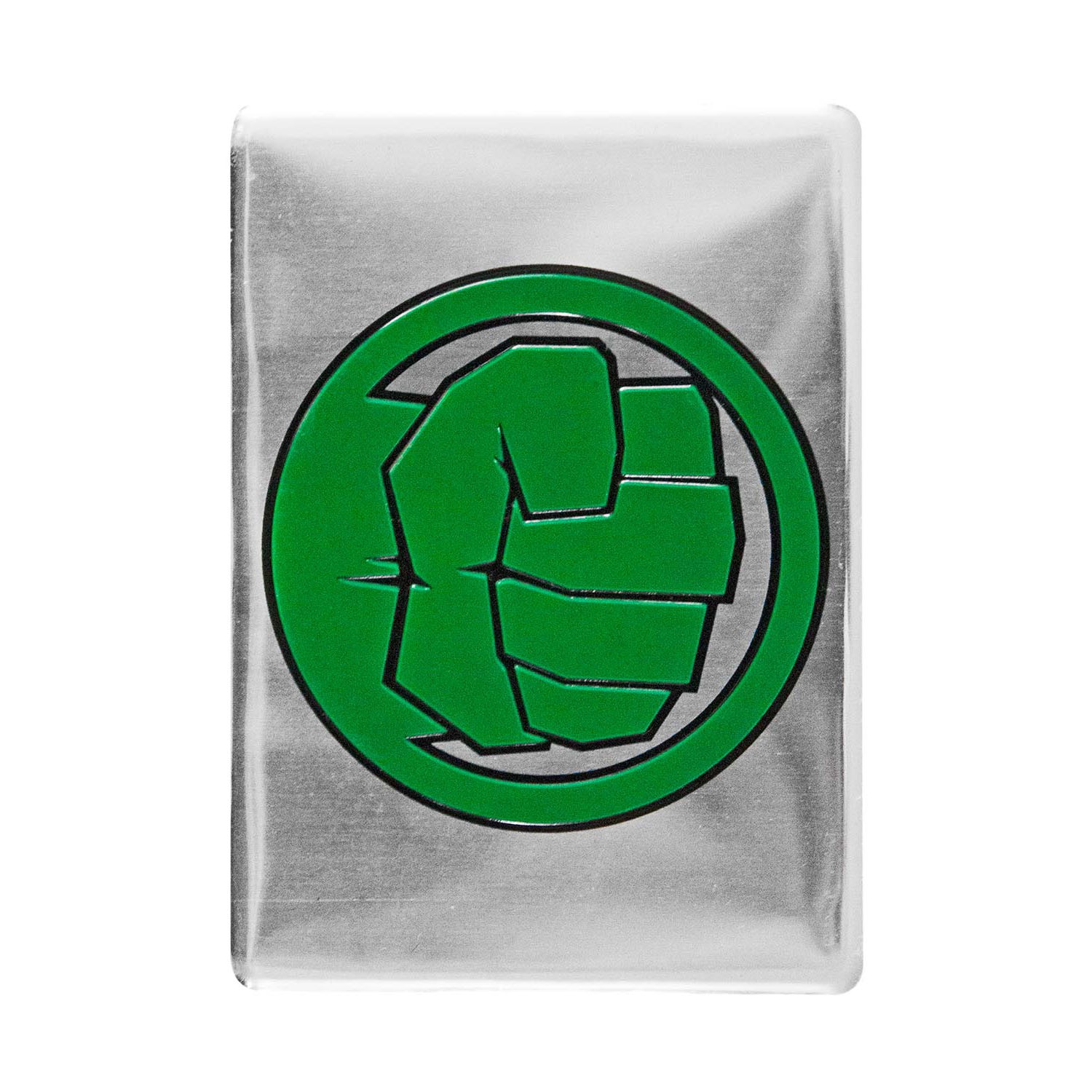 Hulk Fist Metal Magnet, Silver