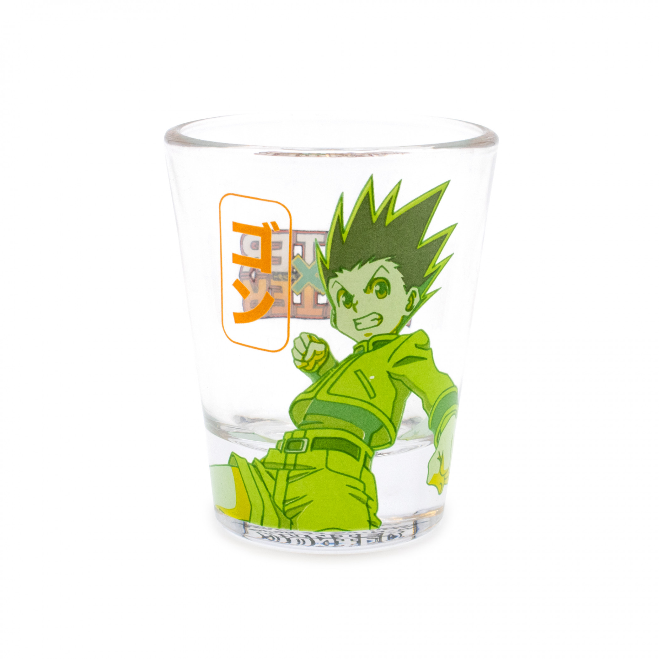 Hunter X Hunter Gon Freecss Katakana Shot Glass, Green