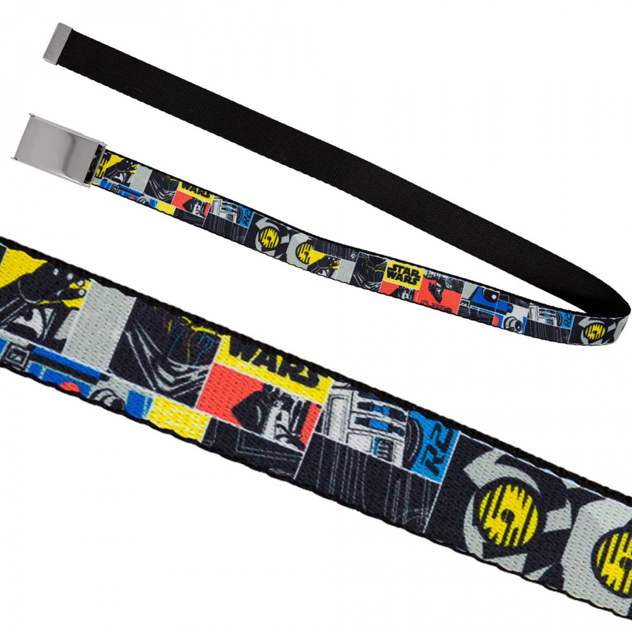 Star Wars Pop Panels Kids Web Belt, Blue