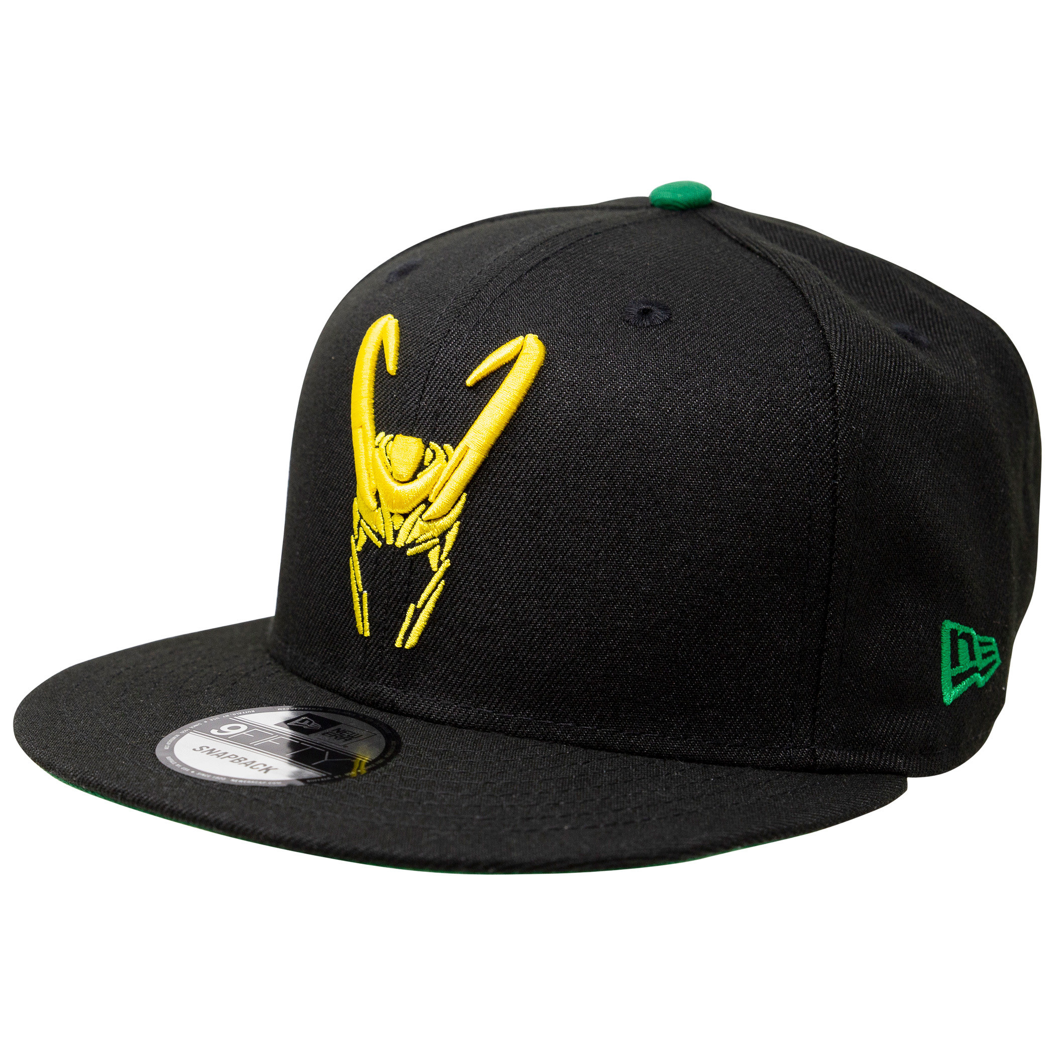 Loki Helmet New Era 9Fifty Adjustable Hat, Black