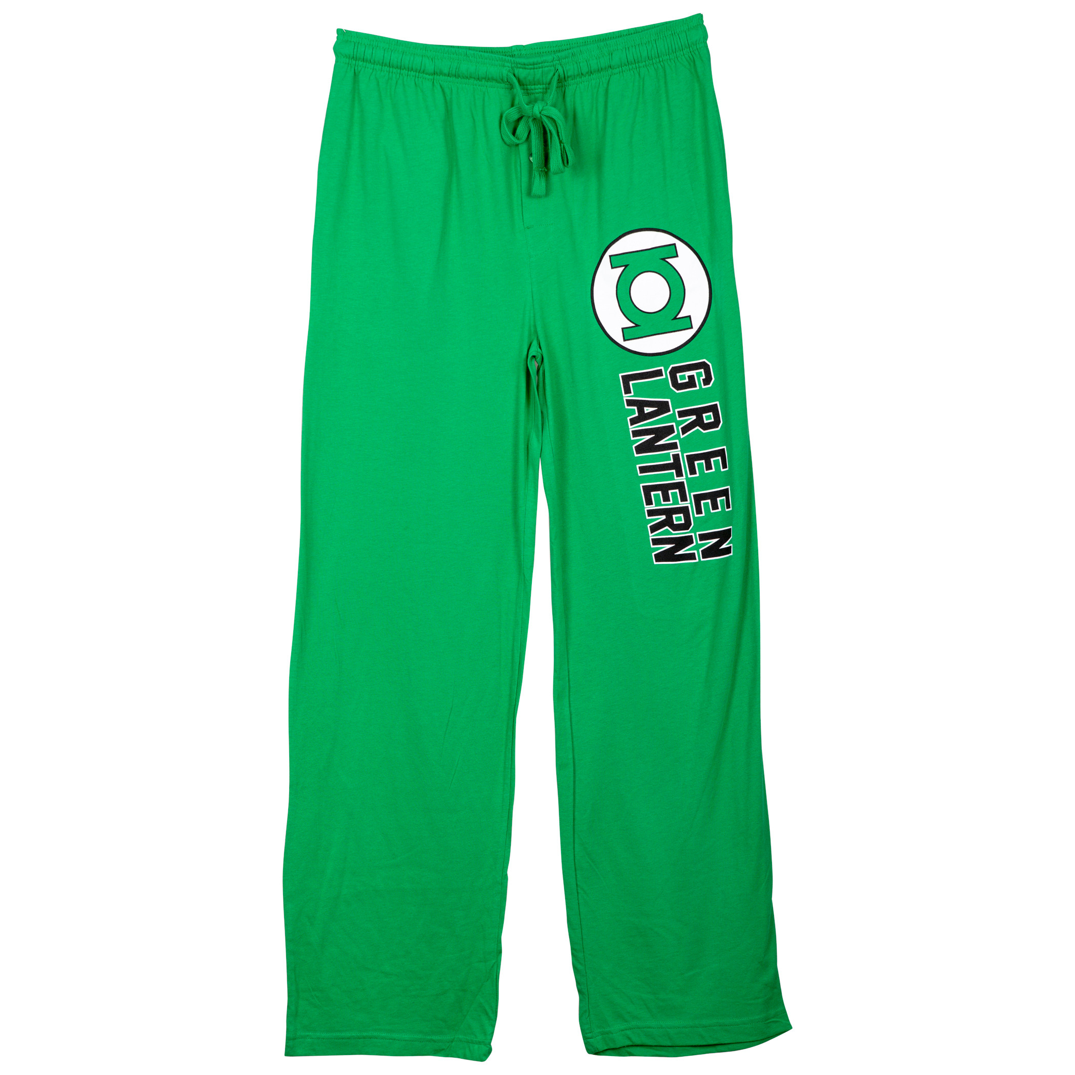 Green Lantern Symbol Unisex Pajama Pants, Green