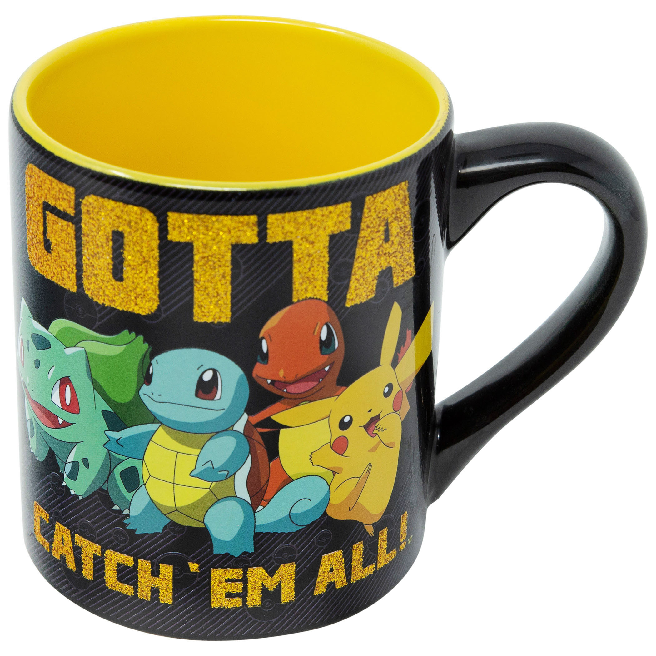 Pokemon Gotta Catch Them All 14 Ounce Mug, Black