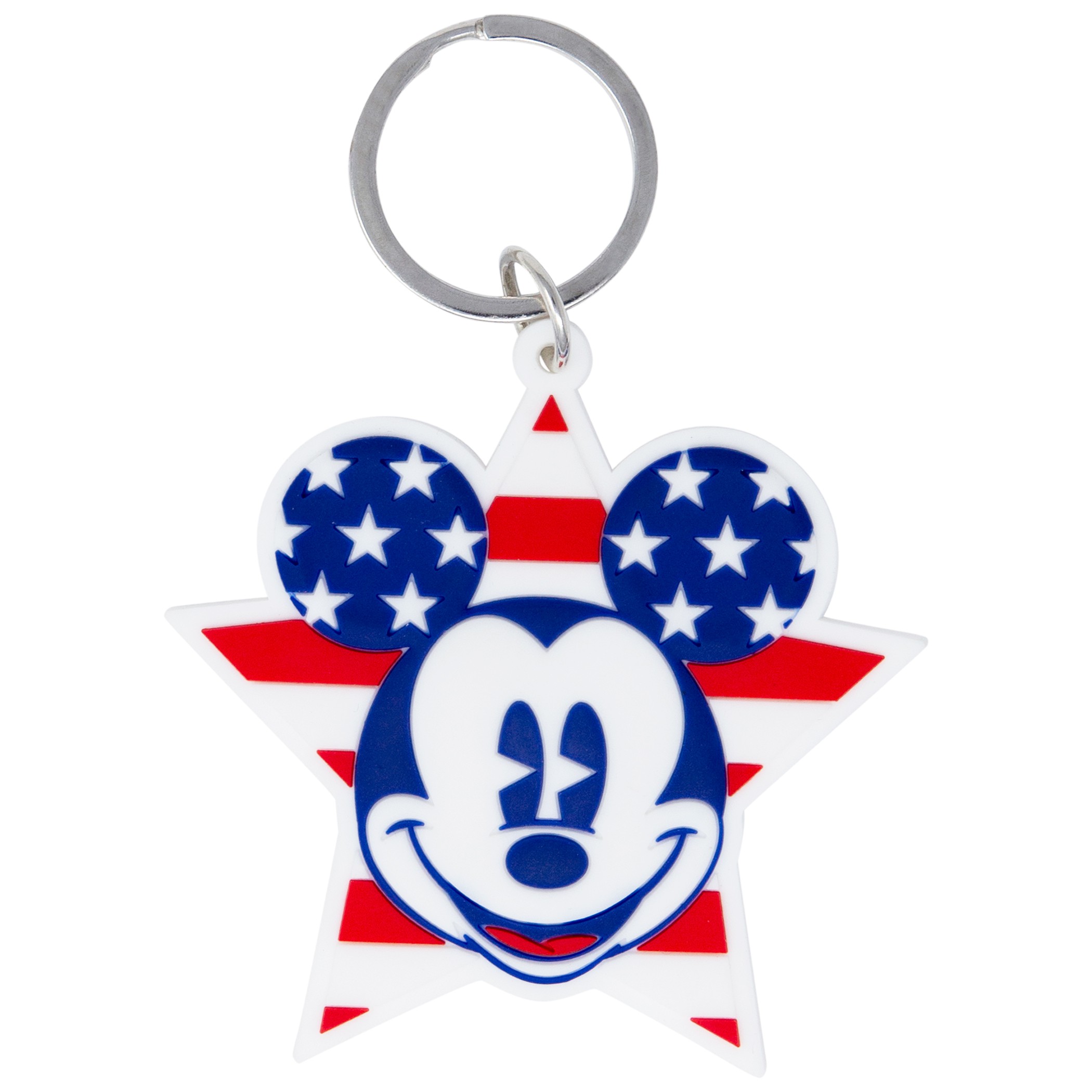 Mickey Mouse Patriotic Keychain