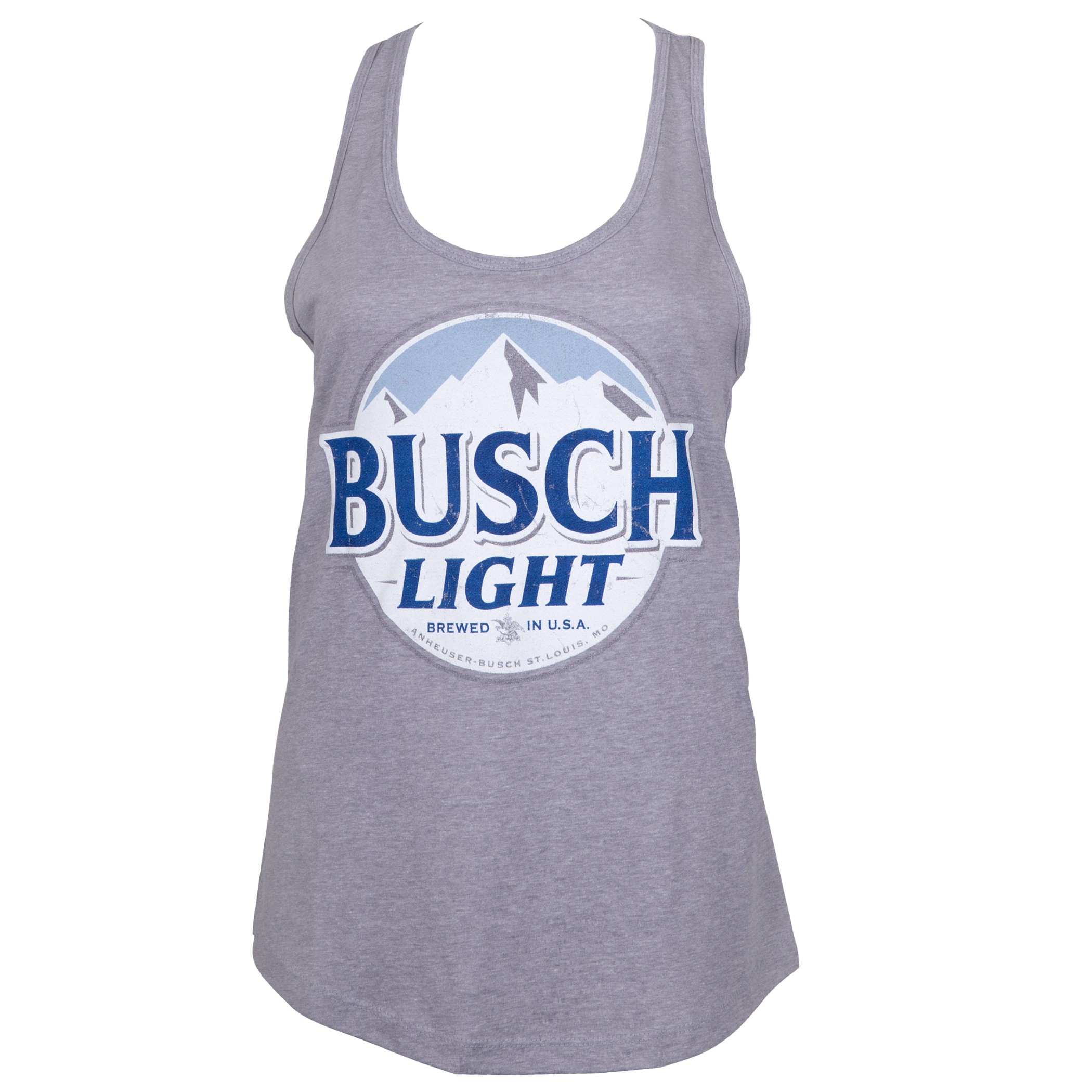 Busch Light Grey Ladies Tank Top