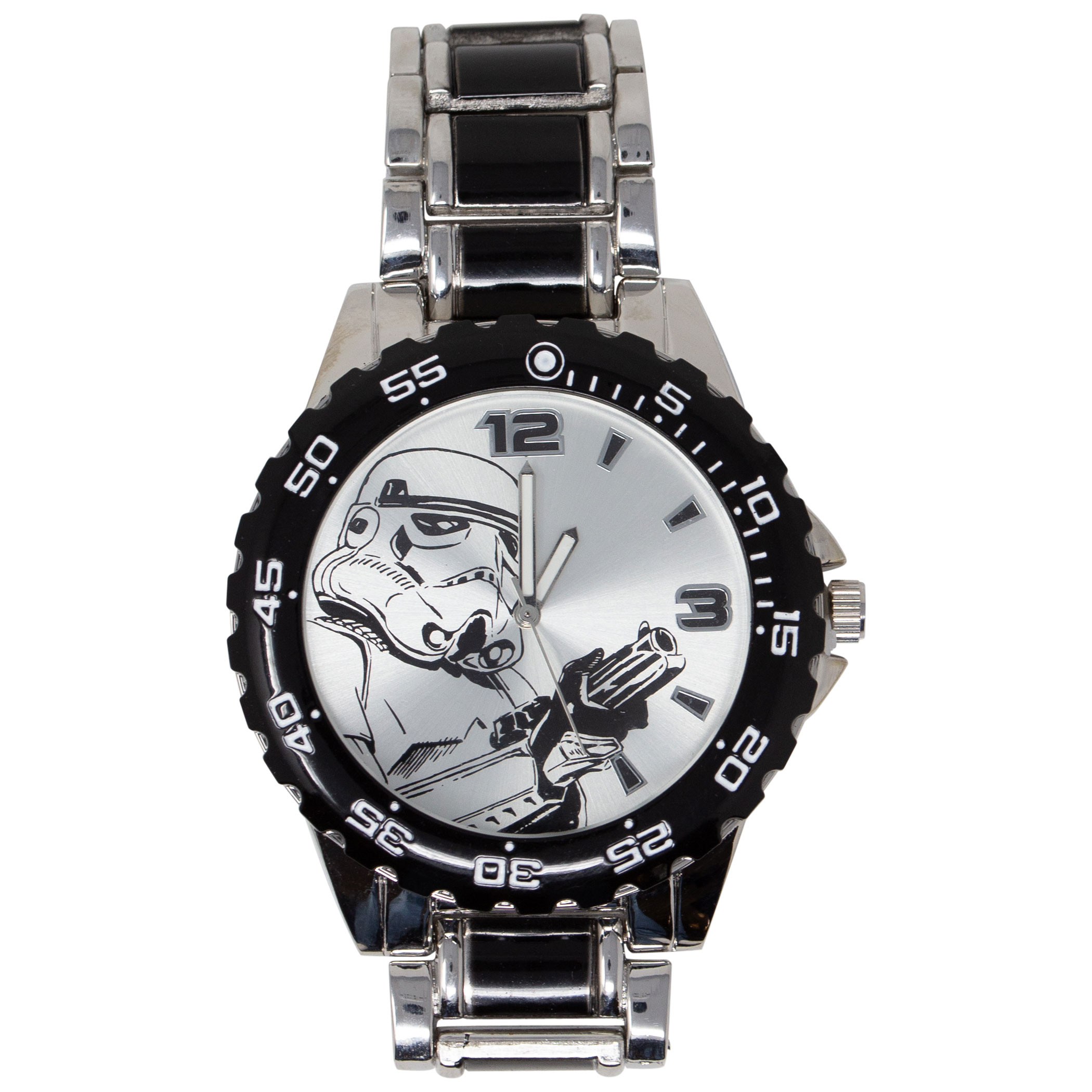 Star Wars Silver Stormtrooper Watch, White